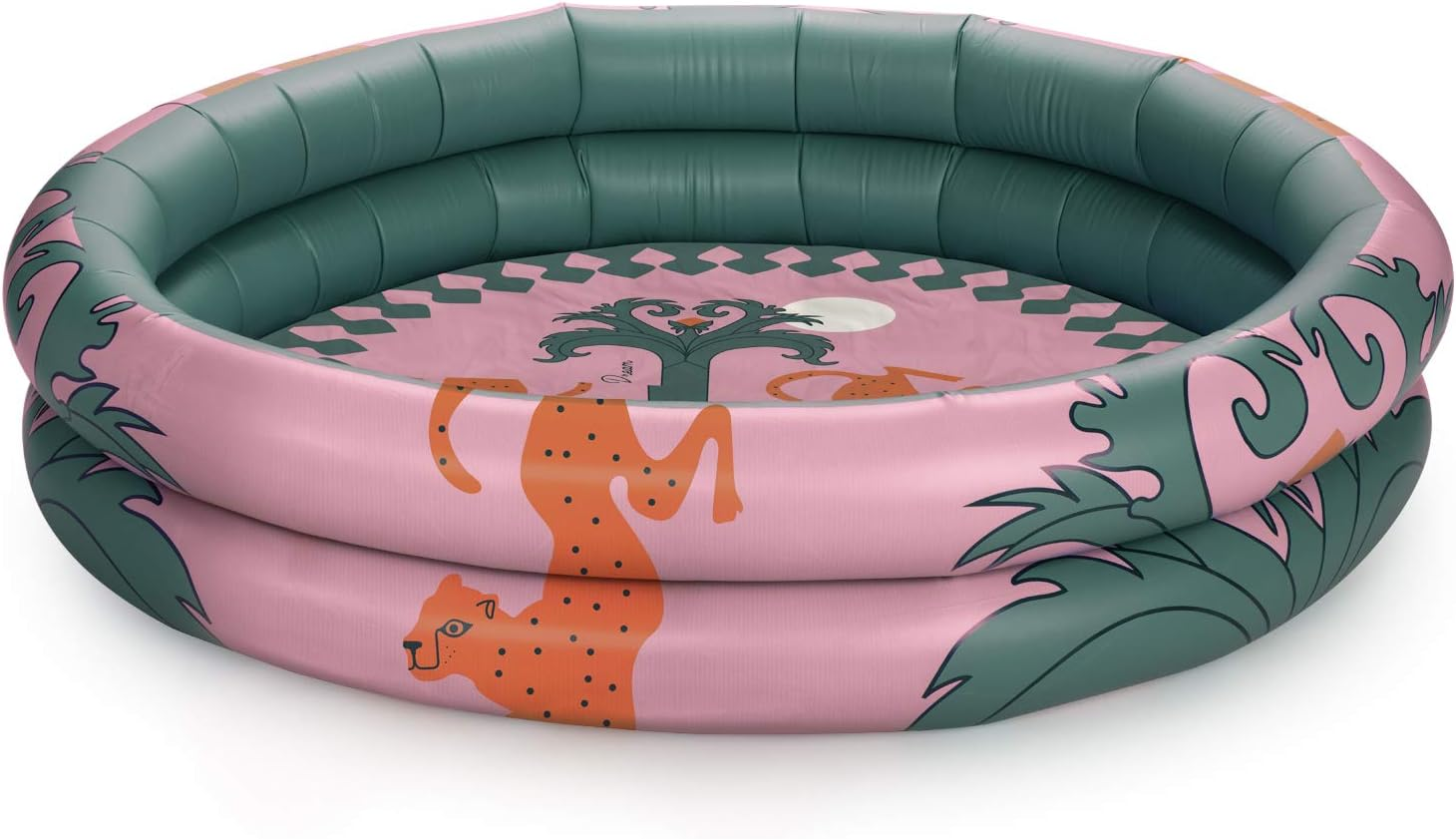FUNBOY Giant Inflatable Luxury Clear Pink Heart Kiddie Pool, Year-Round Fun f... - Picture 10 of 15