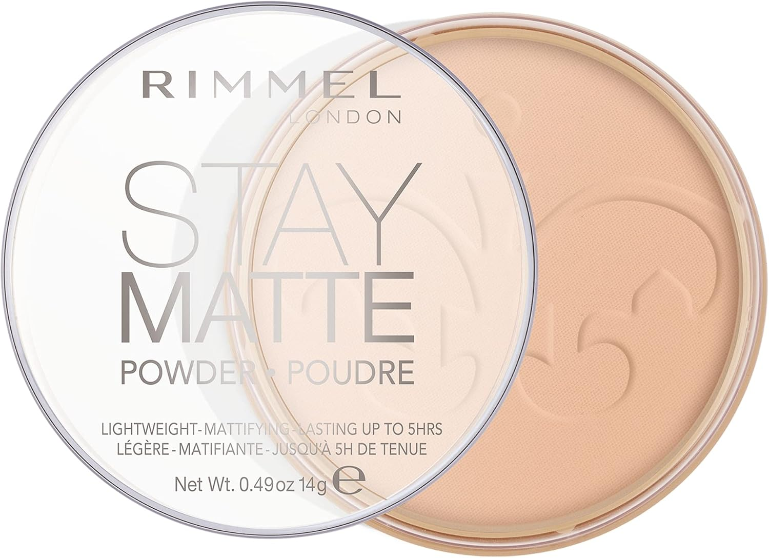 London Stay Matte Pressed Powder 14 G, 005 Silky Beige