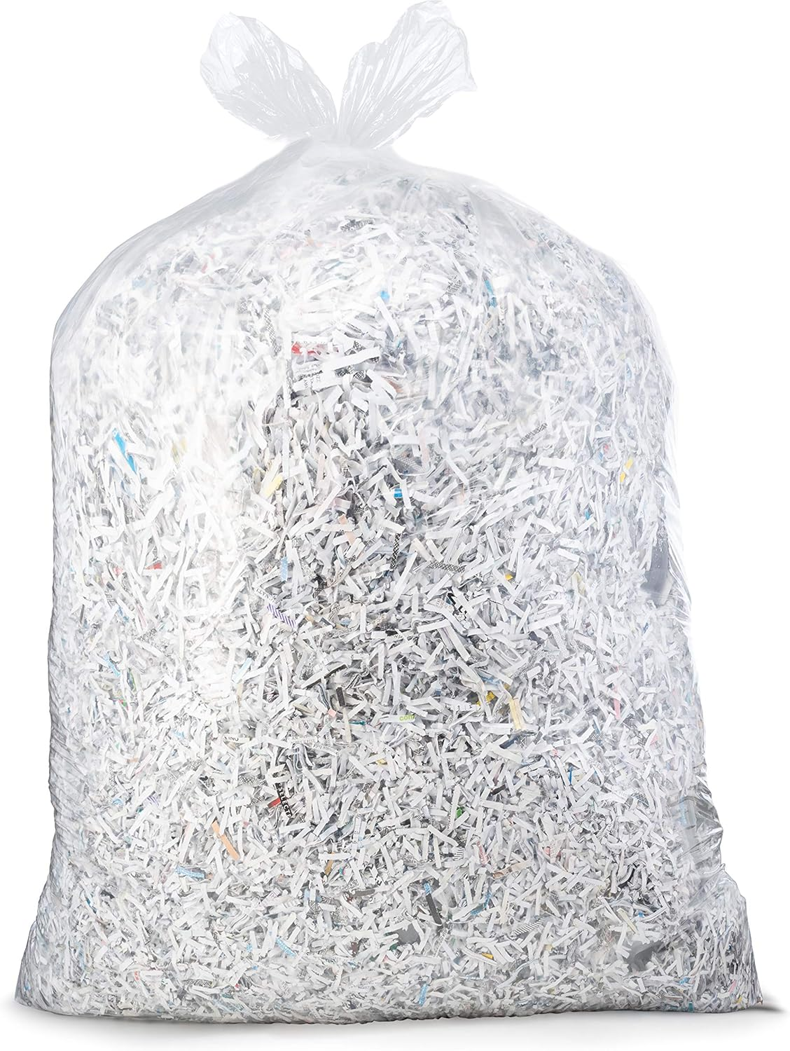 Clear Trash Bags, 55 Gallon Large Clear Plastic Recycling Garbage Bags, 50/Case,