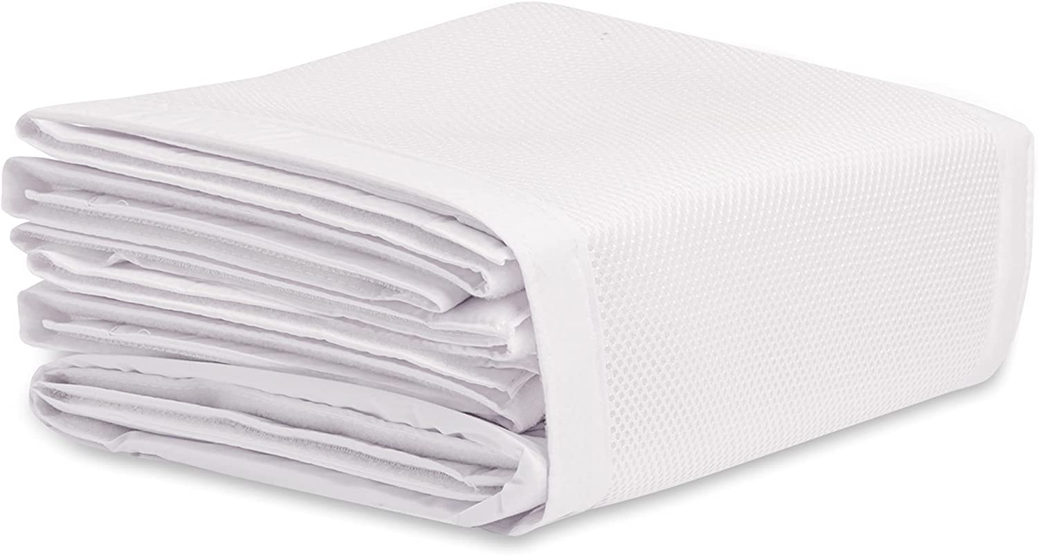 Airwrap 4 Sides Mesh Cot Liner, White - Picture 5 of 13
