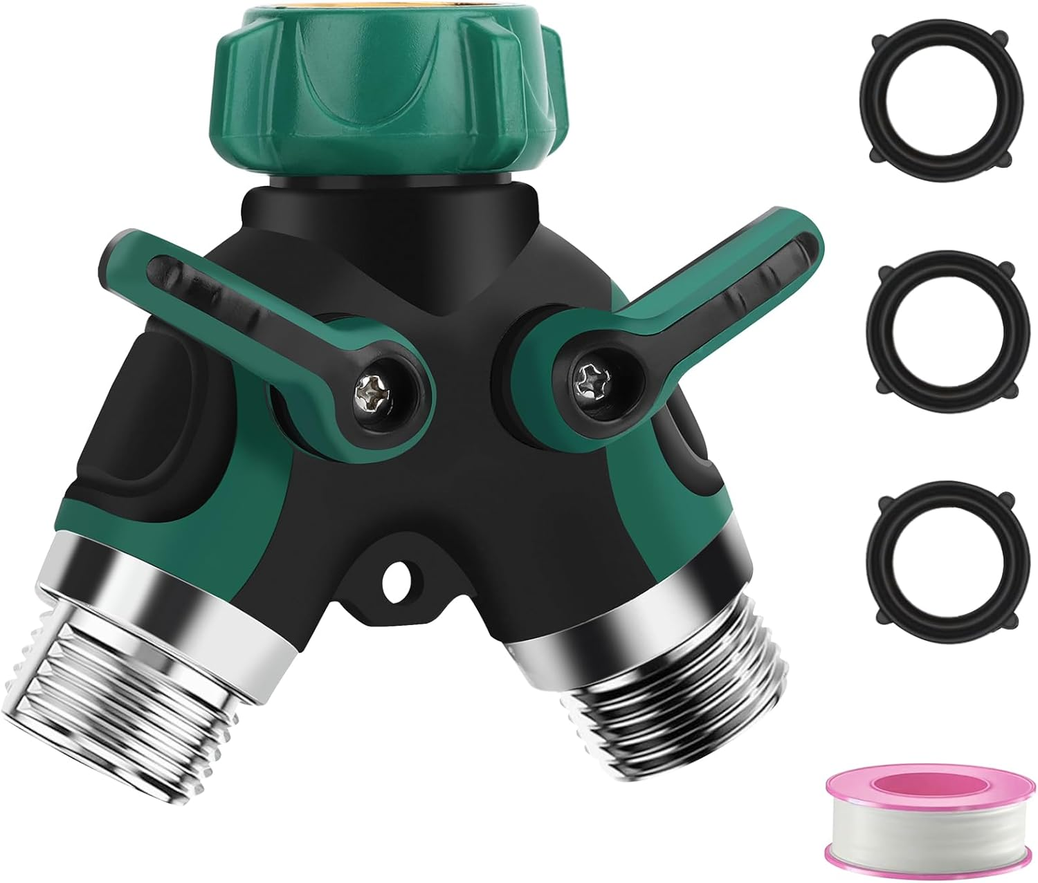 Hose Splitter 2 Way, 3/4