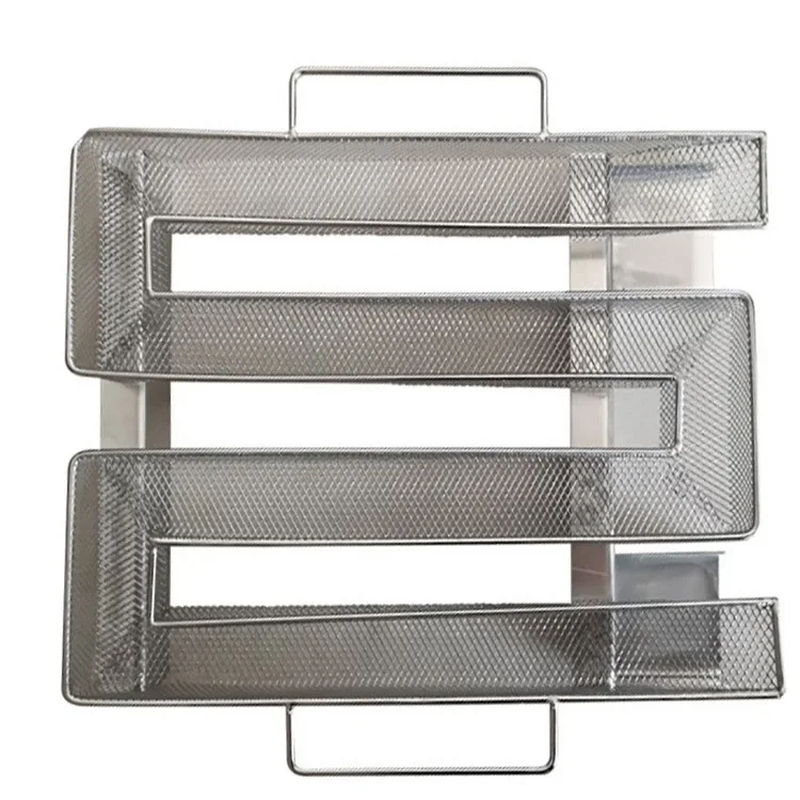 1Pc Smoke Generator Barbecue Smoke Rack Cold Stainless Steel Grill Net Outdoor Smoking BBQ Tool Accessories