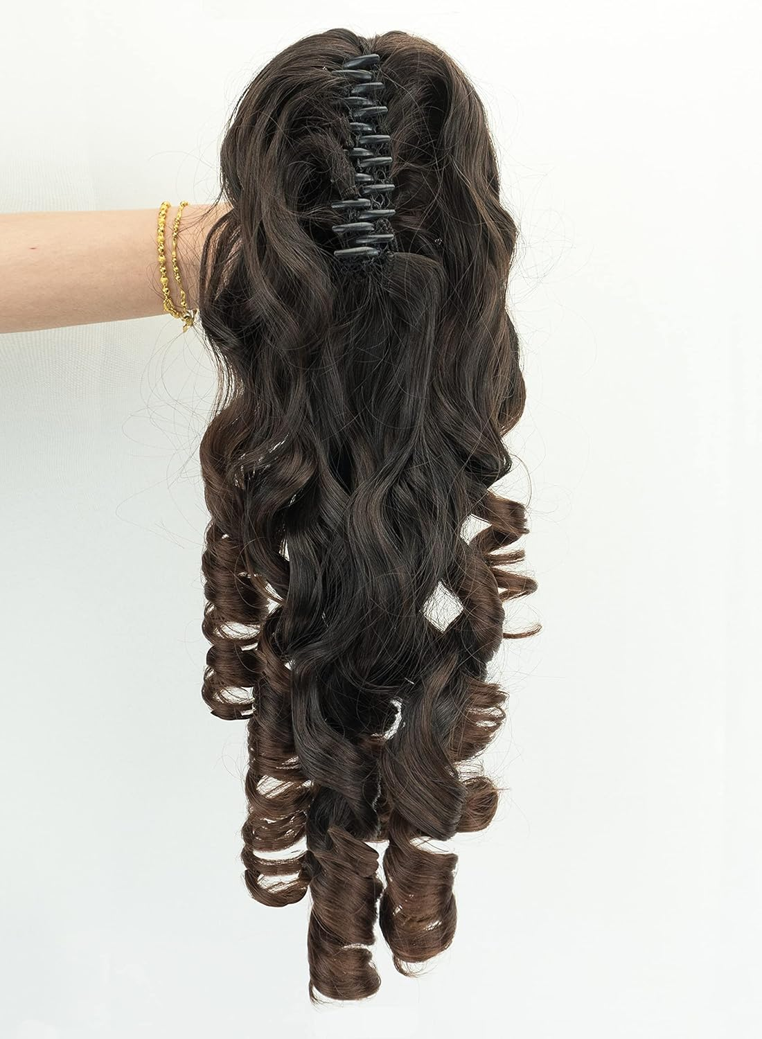 IMISSU Long Curly Claw Ponytail Clip On Hair Extension Pony Tail Hair Piece (... - Picture 4 of 18