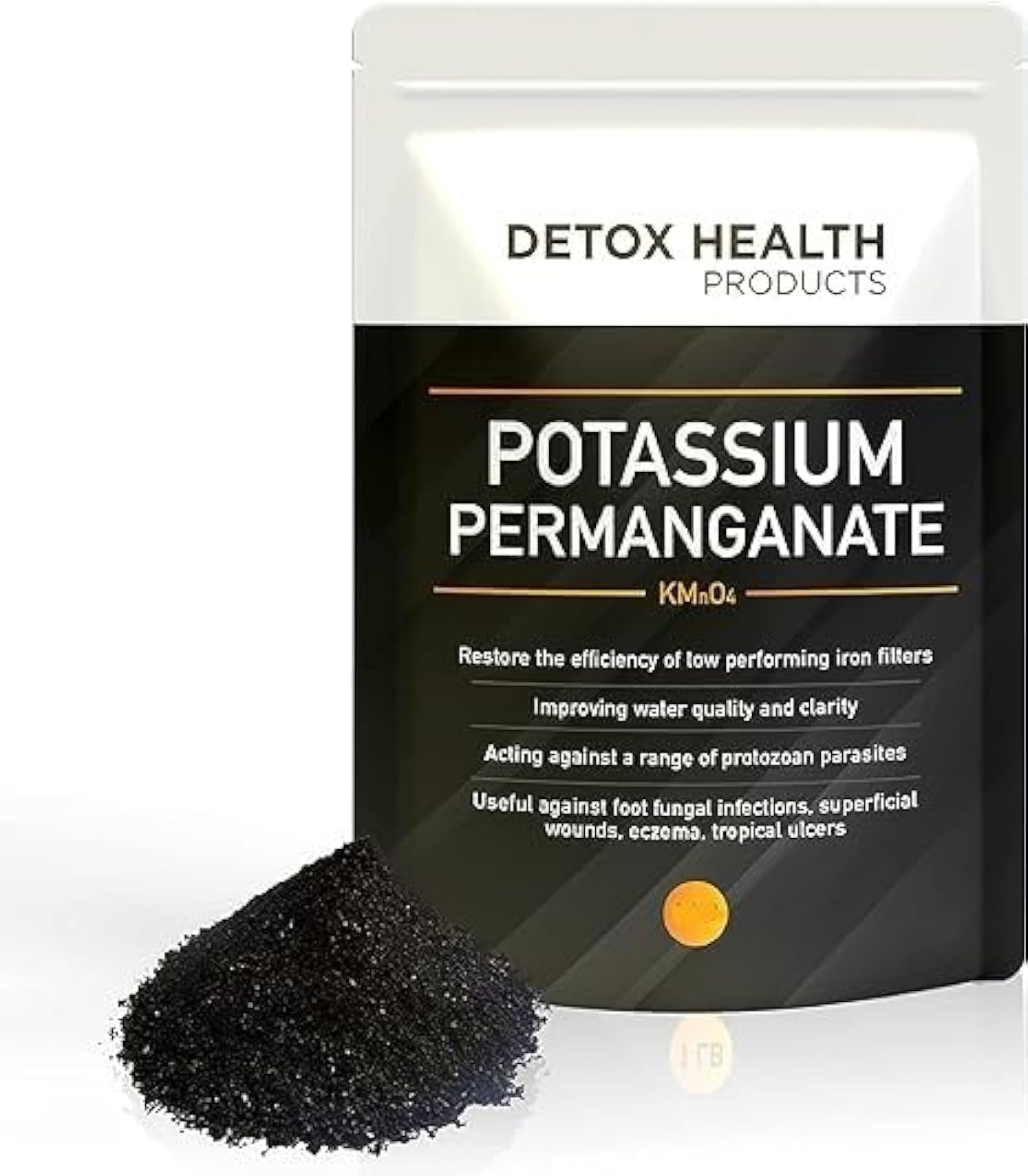 Potassium ~ Permanganate Crystal - Free Flowing Powder - Detox Health Products - 8 OZ