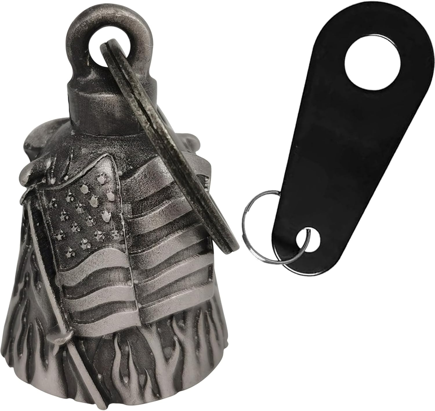 Motorcycle Bell Guardian Angel Drive Away Gremlin, Biker Bell for Men Women Ride
