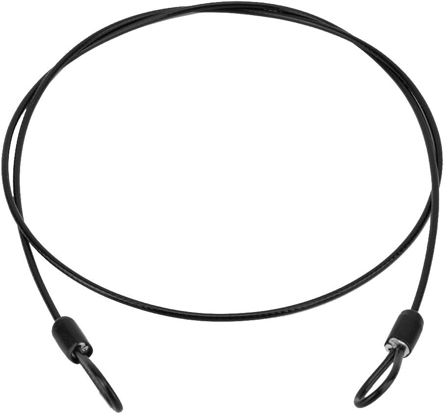 Outdoor Travel Security Cable Lock, 100CM/3.3ft 2mm Internal Steel Wire + Ext... - Picture 11 of 14