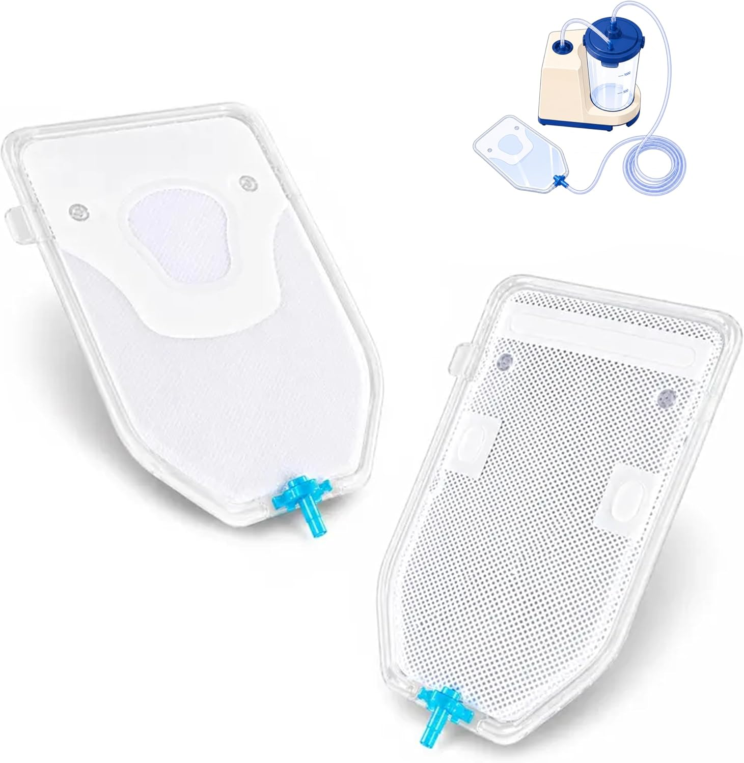 Male External Catheter, Non-Invasive Urine Management, Secure Full-Seal Adhesive Helps Reduce Leaks, Skin-Friendly Moisture-Wicking Material, Fits Most Drainage Systems, 30 Pack,Equipment Not Included