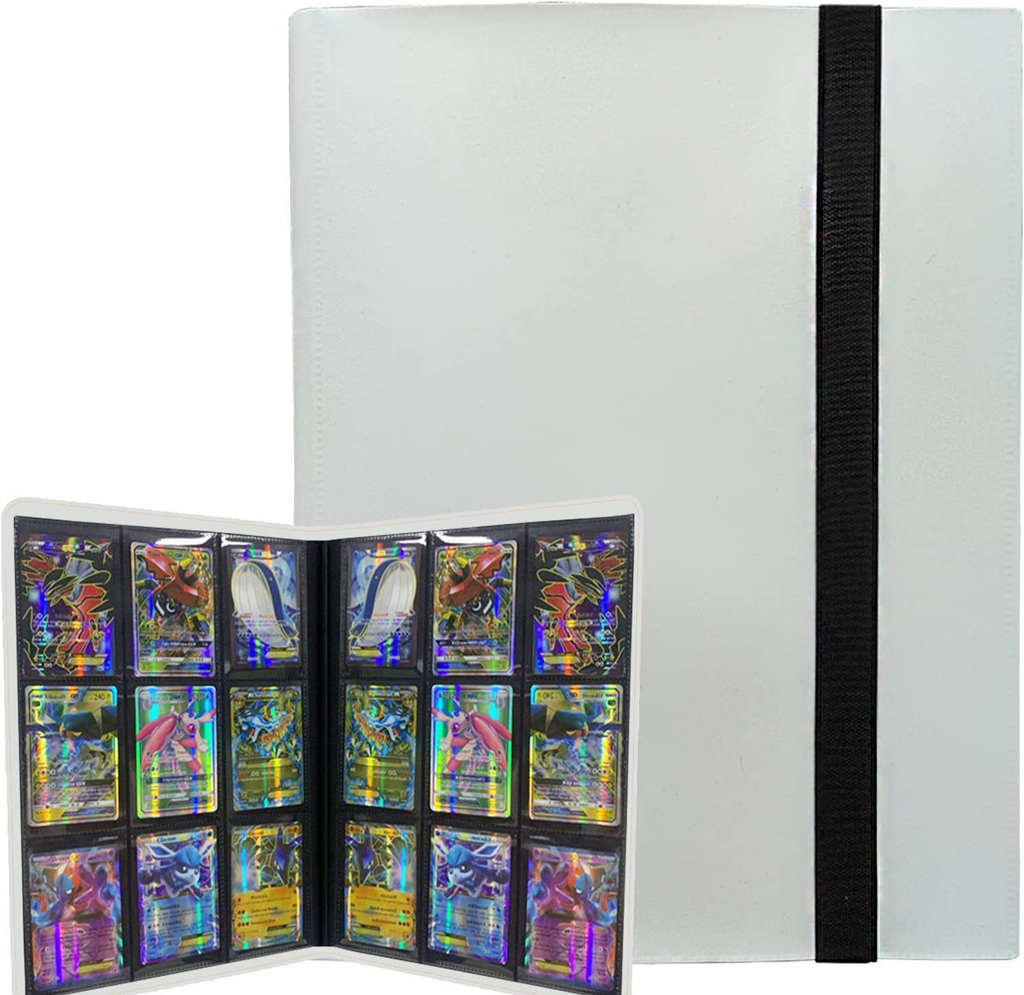 Trading Card Binder Holder, Sports card Album with Card Sleeves, Book Protect... - Picture 8 of 12