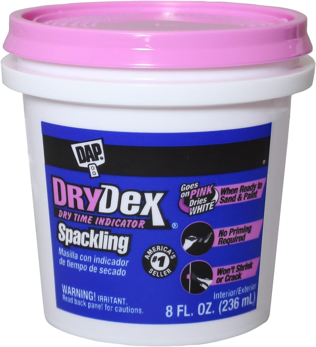 12328 Drydex Spackling Interior/Exterior, 1/2-Pint