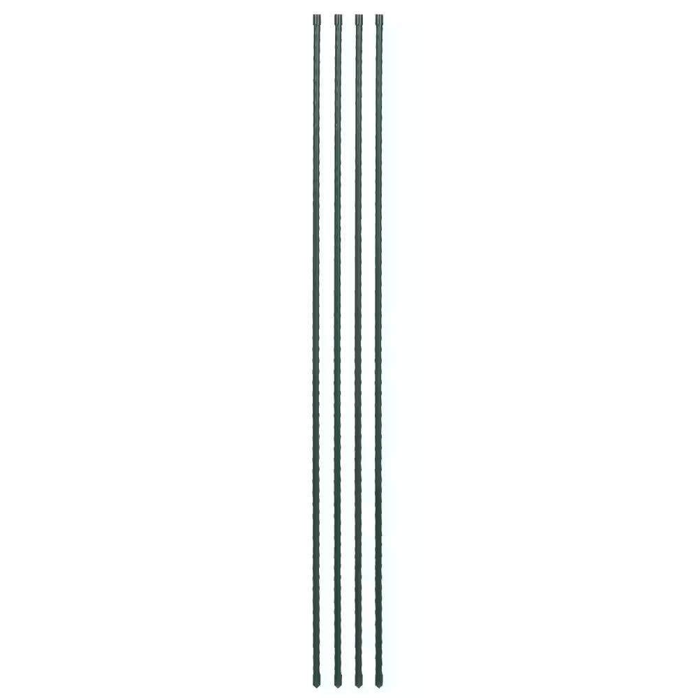 3 Ft. Plastic Garden Stakes Value Pack, Plant Support Stakes for Vegetables and Flowers (4-Pack)