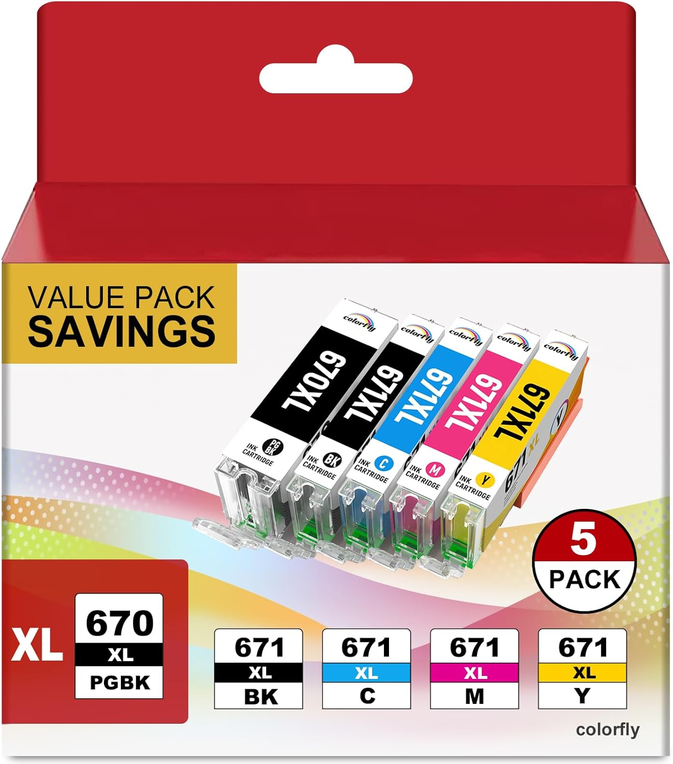PG645XL CL646XL Ink Cartridges Replacement Canon Combo Pack PG-645 & CL-646 I... - Picture 11 of 16