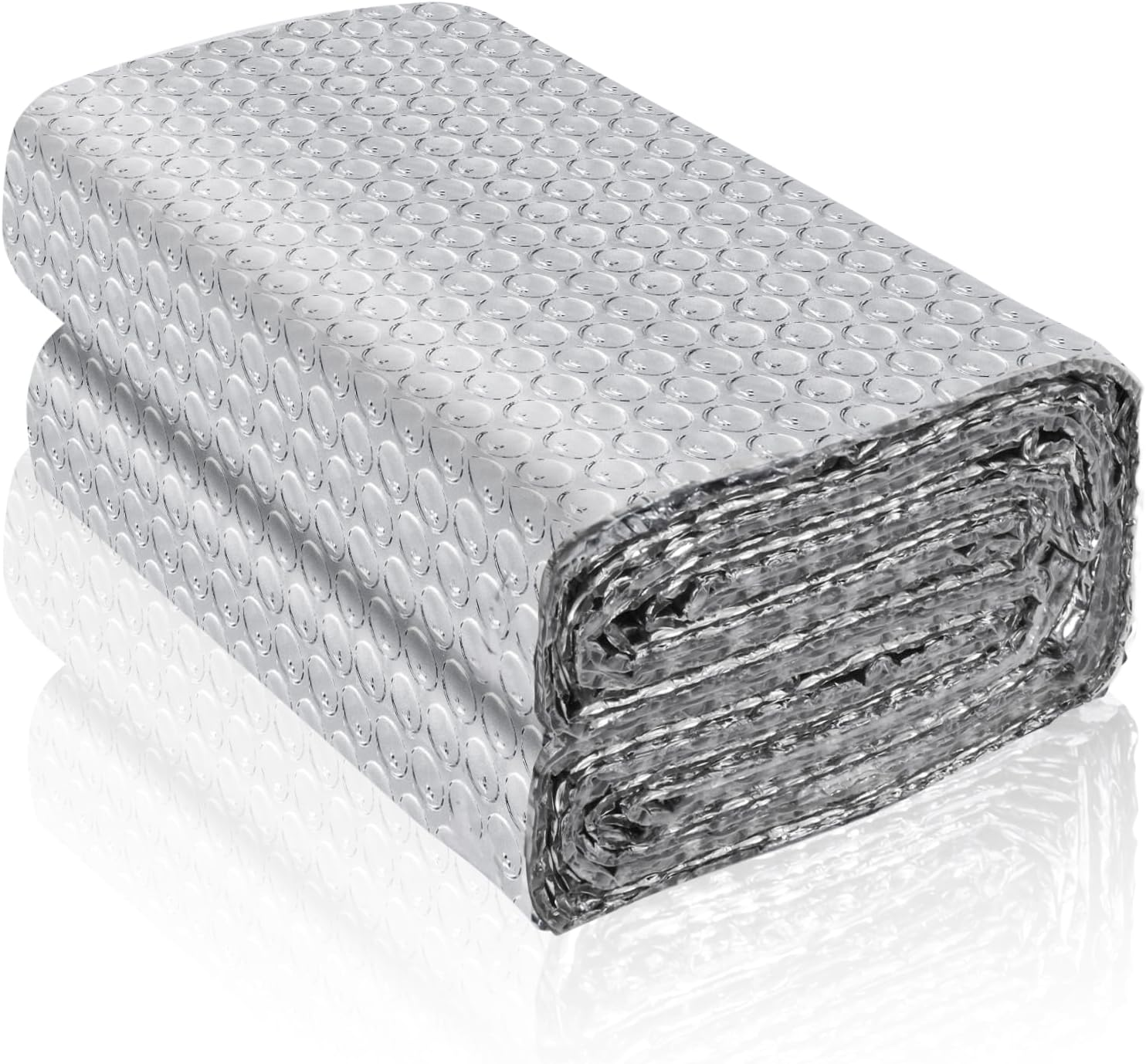 Aislante Termico Burbuja Aluminio Para Ventanas RV Reflector Aislamiento 23.6 In