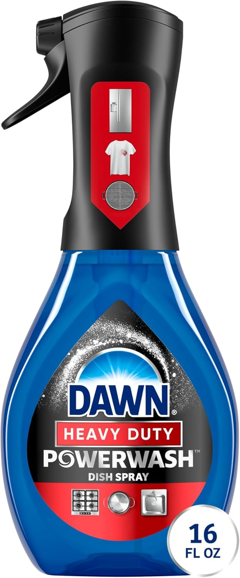 Dawn Powerwash Heavy Duty Dish Spray All-Purpose Cleaner and Degreaser, 16 Oz. Spray Bottle