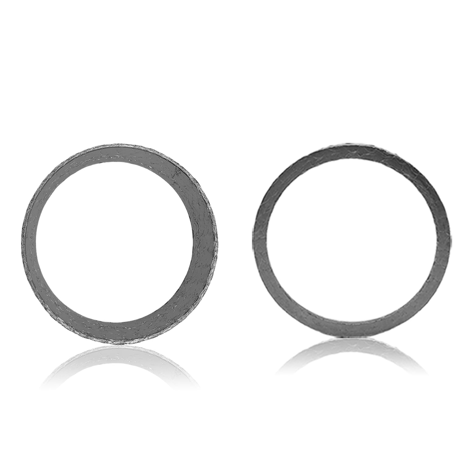 2PCS Exhaust Gasket Kit for 1984-2023 Touring Sportster Softail Dyna Fat Boy, St
