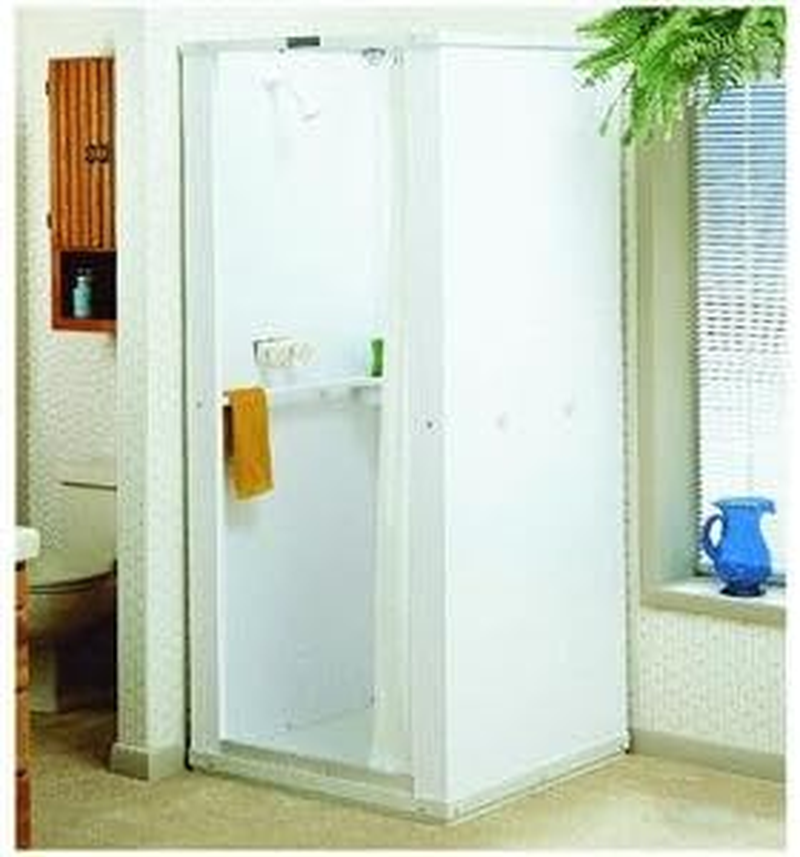 E.L. Mustee 80 32X32 Durastall Shower, White, 33.5 X 74.0 X 4.7