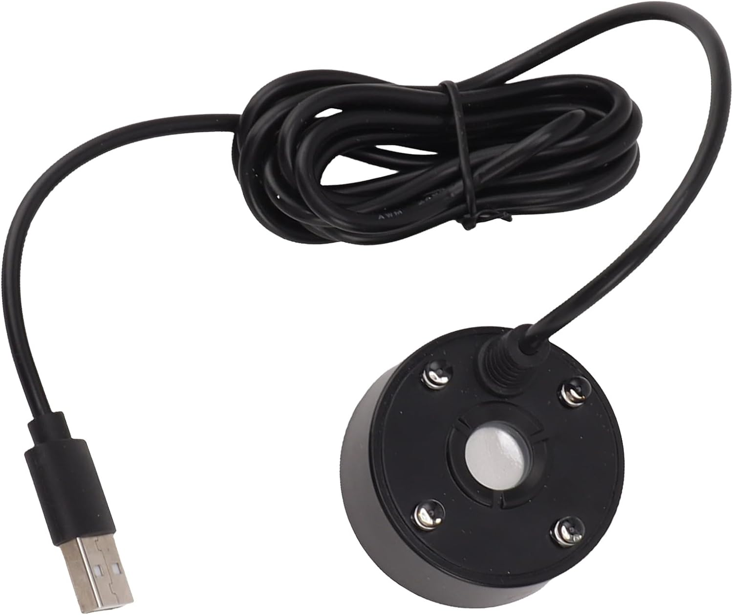 Ultra Sound Fountain Atomizer with USB Adapter, Colorful LED Mist Maker Fogge... - Picture 7 of 11