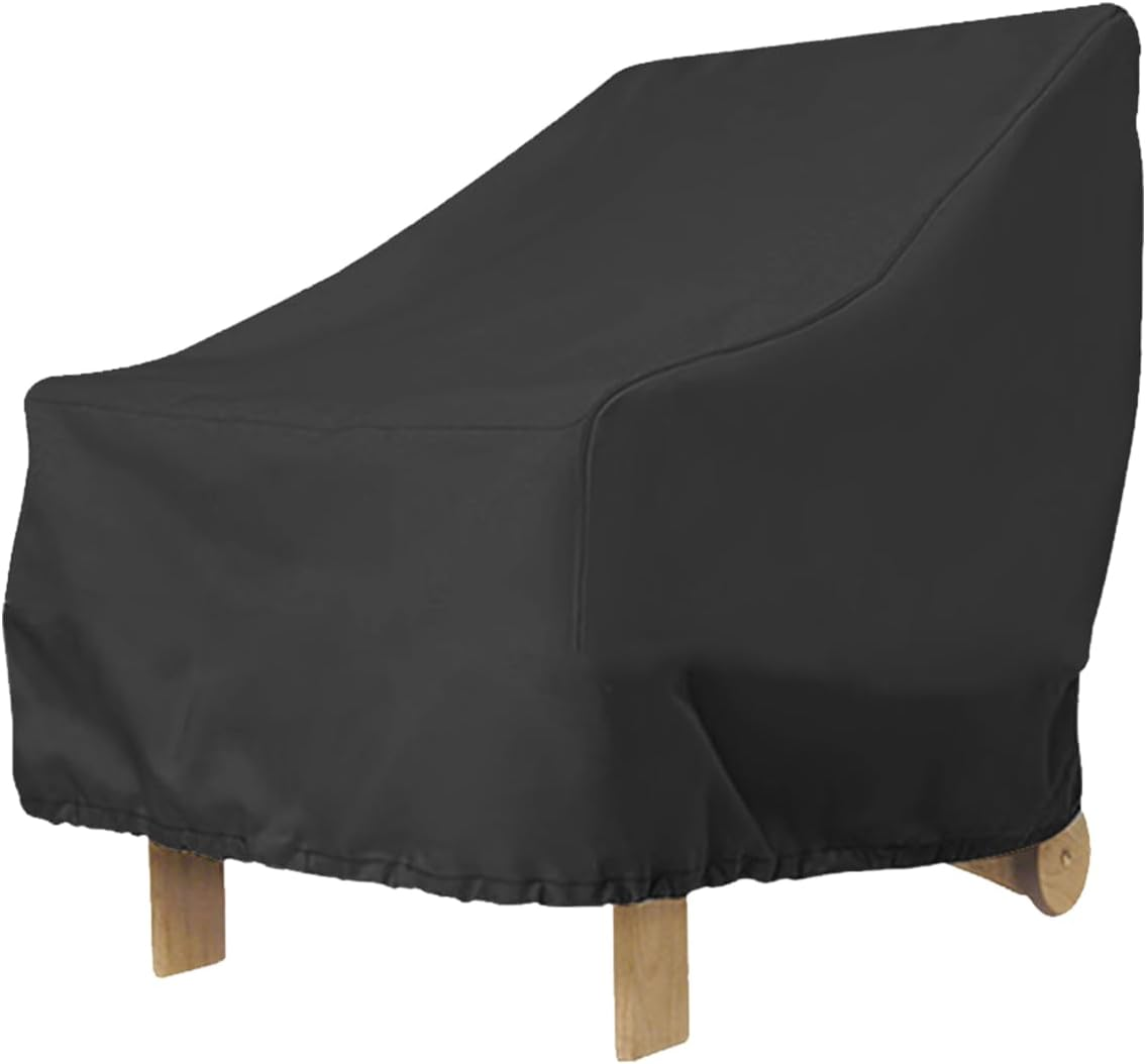 Garden Chair Cover Waterproof 210D Oxford Heavy Duty Outdoor Armchair Cover 80X85X91Cm
