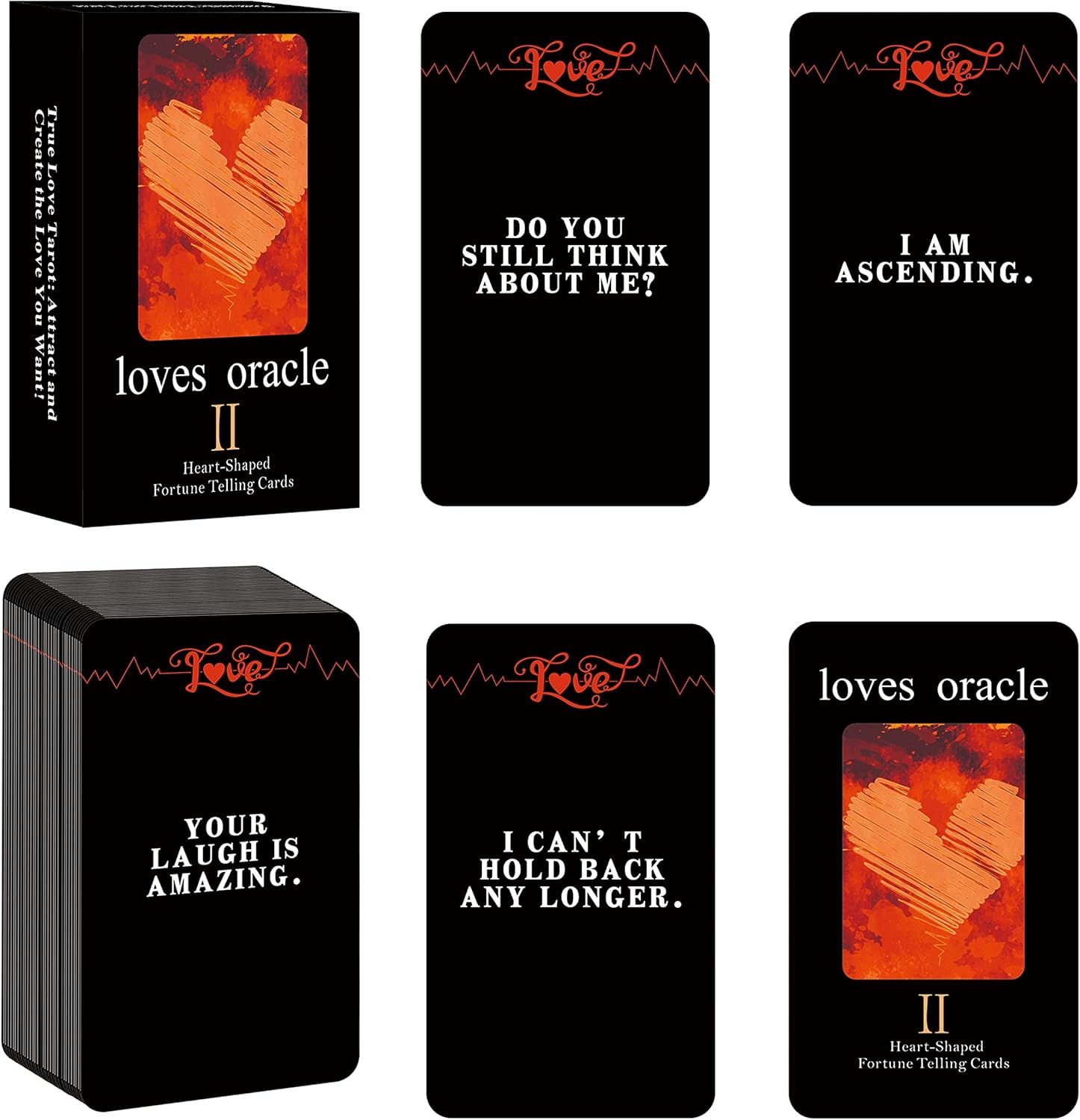 Second Edition) Oracle Cards 56 Love Oracle Cards,Twin Flame