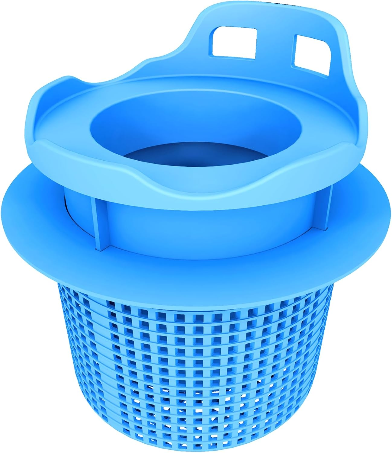 ™ Pool Skimmer Basket – Self-Adjusting Floating Pool Skimmer, Fits 7” & 8.5” Skimmer Baskets, Improves Water Cleaning, Reduces Debris, Made in USA