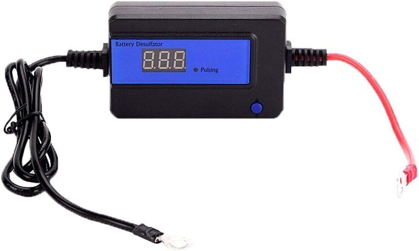 Auto Pulse Battery Desulfator/Maintenance for Batteries Cars, Trucks, Boats, Motorcycles AGM, Gel, SLA Lead Acid Battery 12-48V 400AH