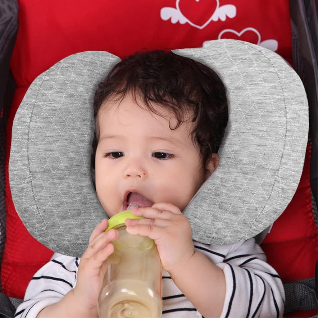 Blublu Park Baby 2 in 1 Travel Cushion, Banana Shape Baby Neck Head Support T... - Picture 9 of 14