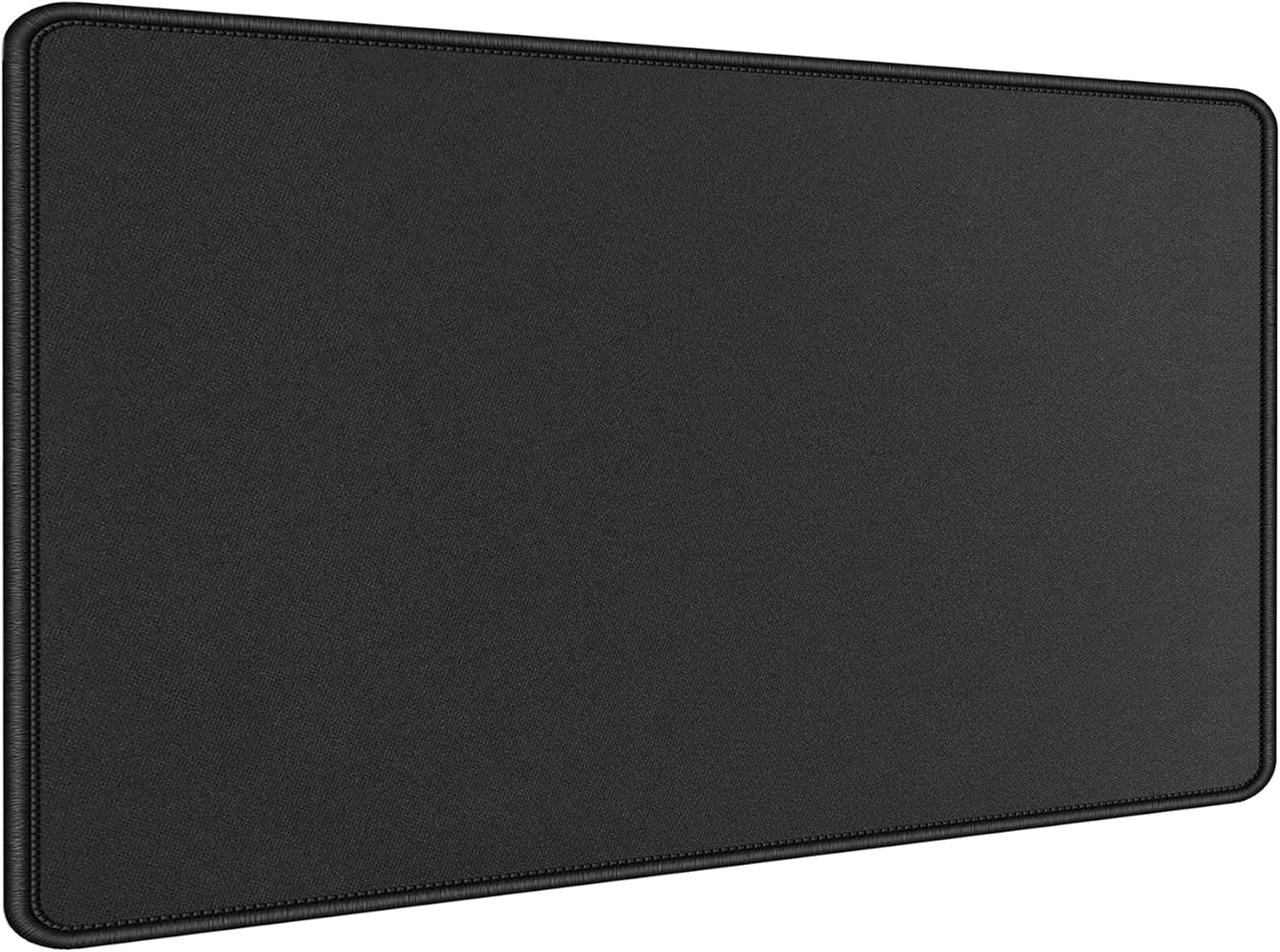 Gaming Mouse Pad, Large Mouse Pad Size 27.5X11.8 Thickness 0.12 Inches,Premium-Textured Non-Slip & Waterproof Computer Mousepad with Stitched Edges for Gaming, Office & Home-70X30 Black