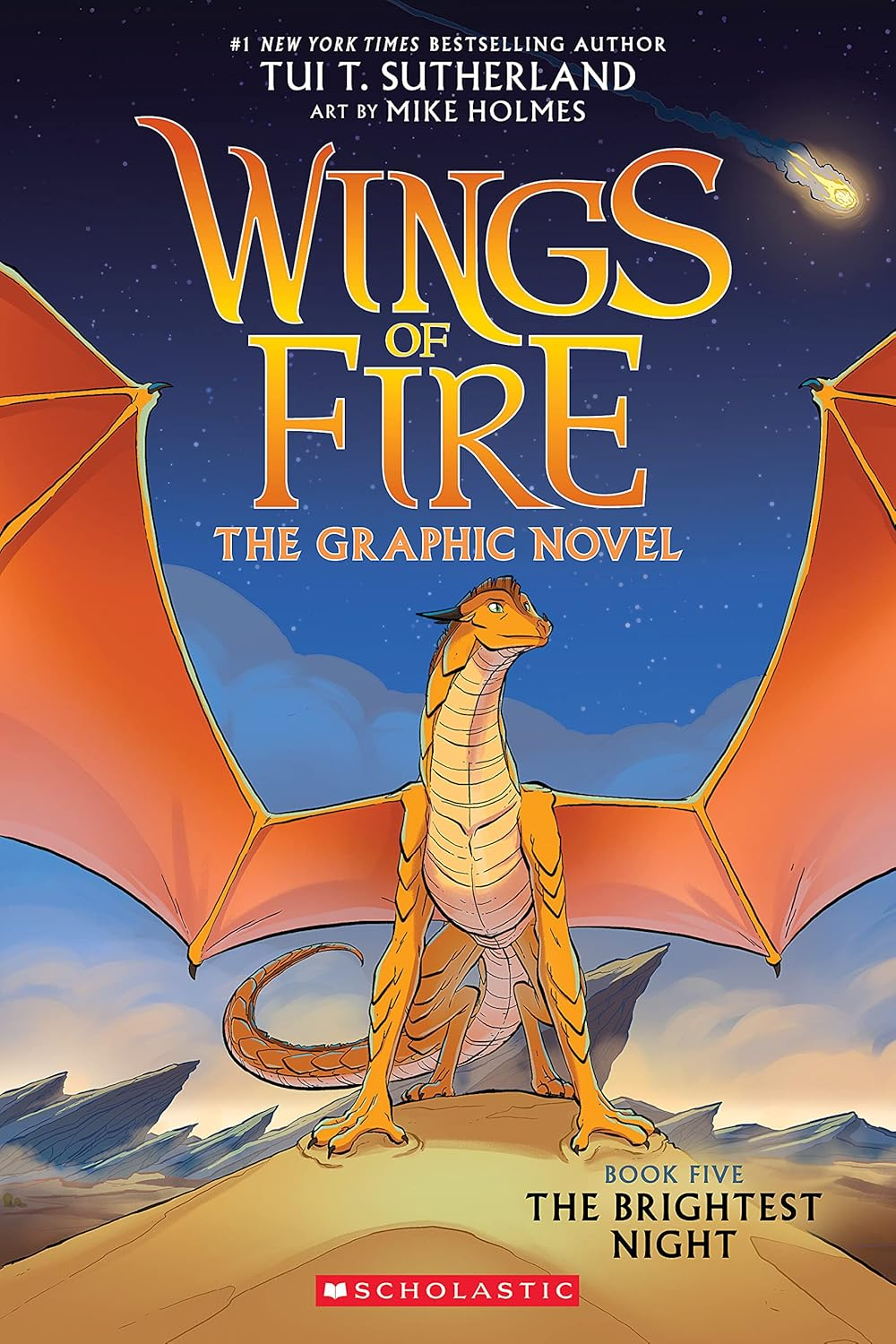Wings of Fire: the Brightest Night: a Graphic Novel (Wings of Fire Graphic Novel #5) (Wings of Fire Graphix)