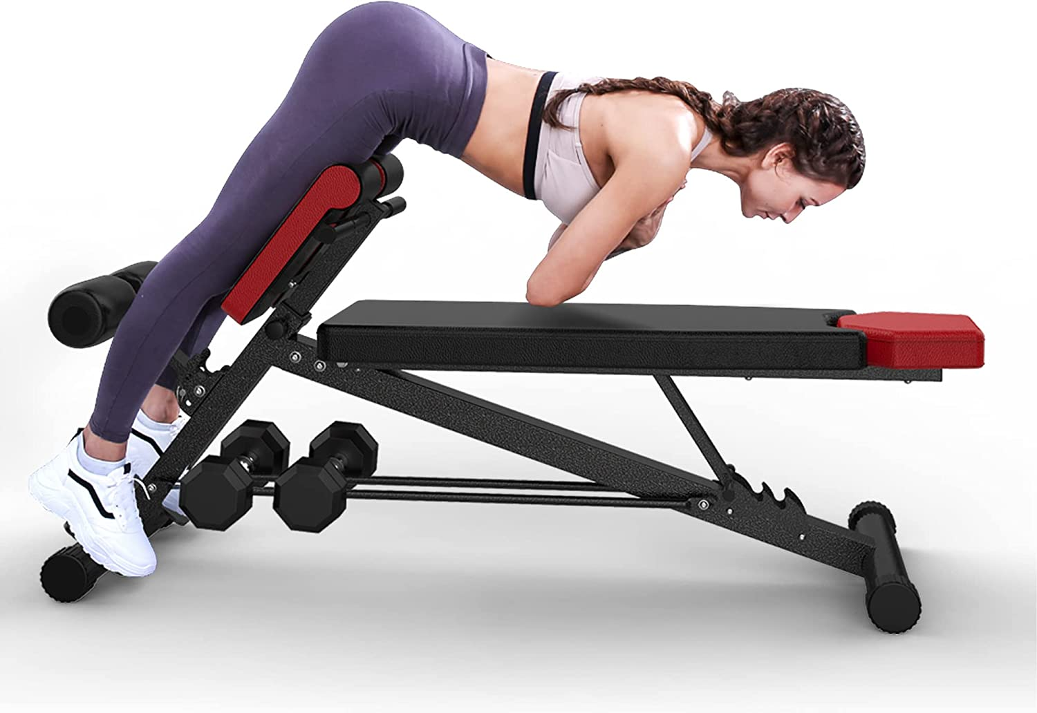 Adjustable Weight Bench for Full Body Workout – Home Gym Equipment