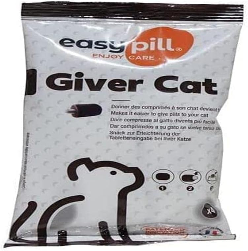Easypill Cat Putty - 4 X 10 Gram Individually Wrapped Pill Pockets for Cats
