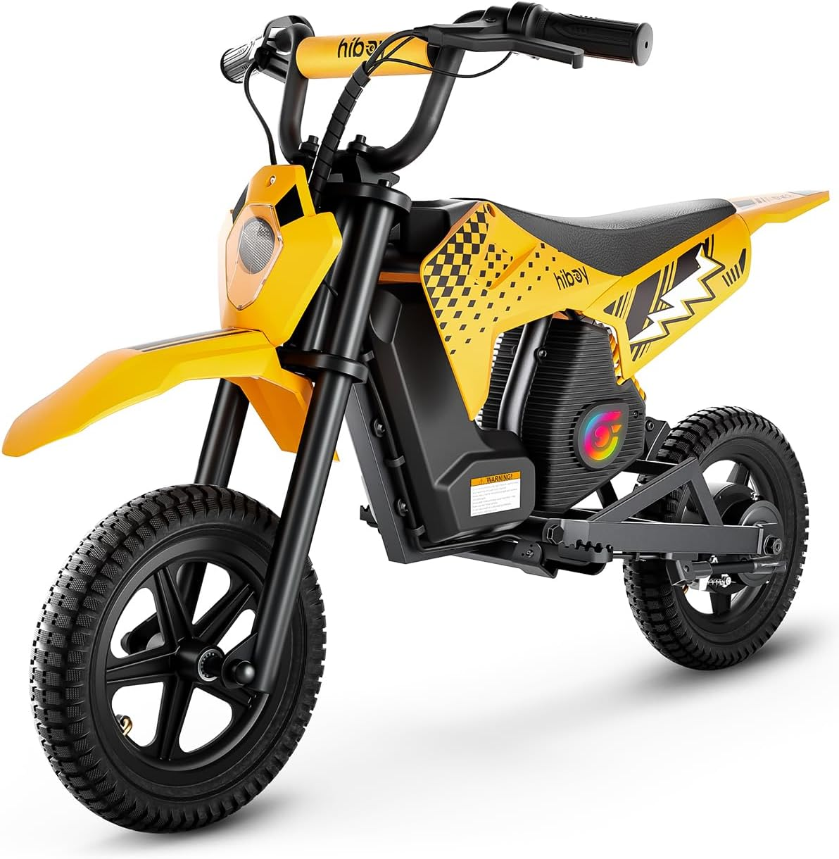 Hiboy DK2 Electric Dirt Bike for Kids Age 3-7, 3-Speed Toy Motorcycle