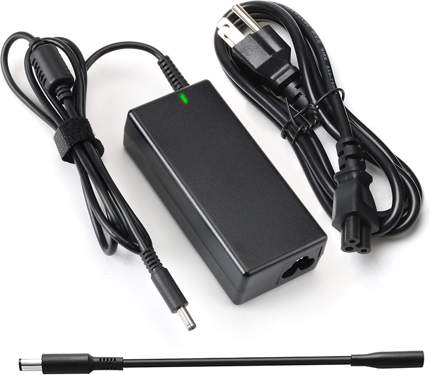 65W AC Charger for Dell Inspiron 15-7000 15-5000 15-3000 17-7000 17-5000 17-3000 13-7000 11-3000 2 in 1 Series 3558 3181 5100 5535 5555 5558 5559 5567 XPS 9350 9360 La65Ns2-01 Charger Laptop Power