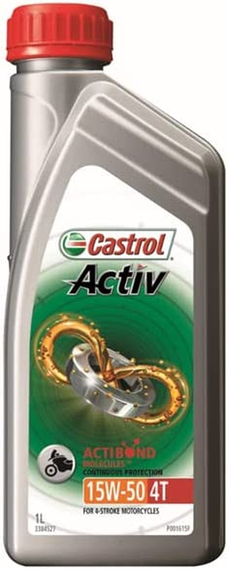 Castrol Activ 15W-50 4T 4 Stroke Motorcycle Engine Oil 4 Litre - Picture 2 of 2
