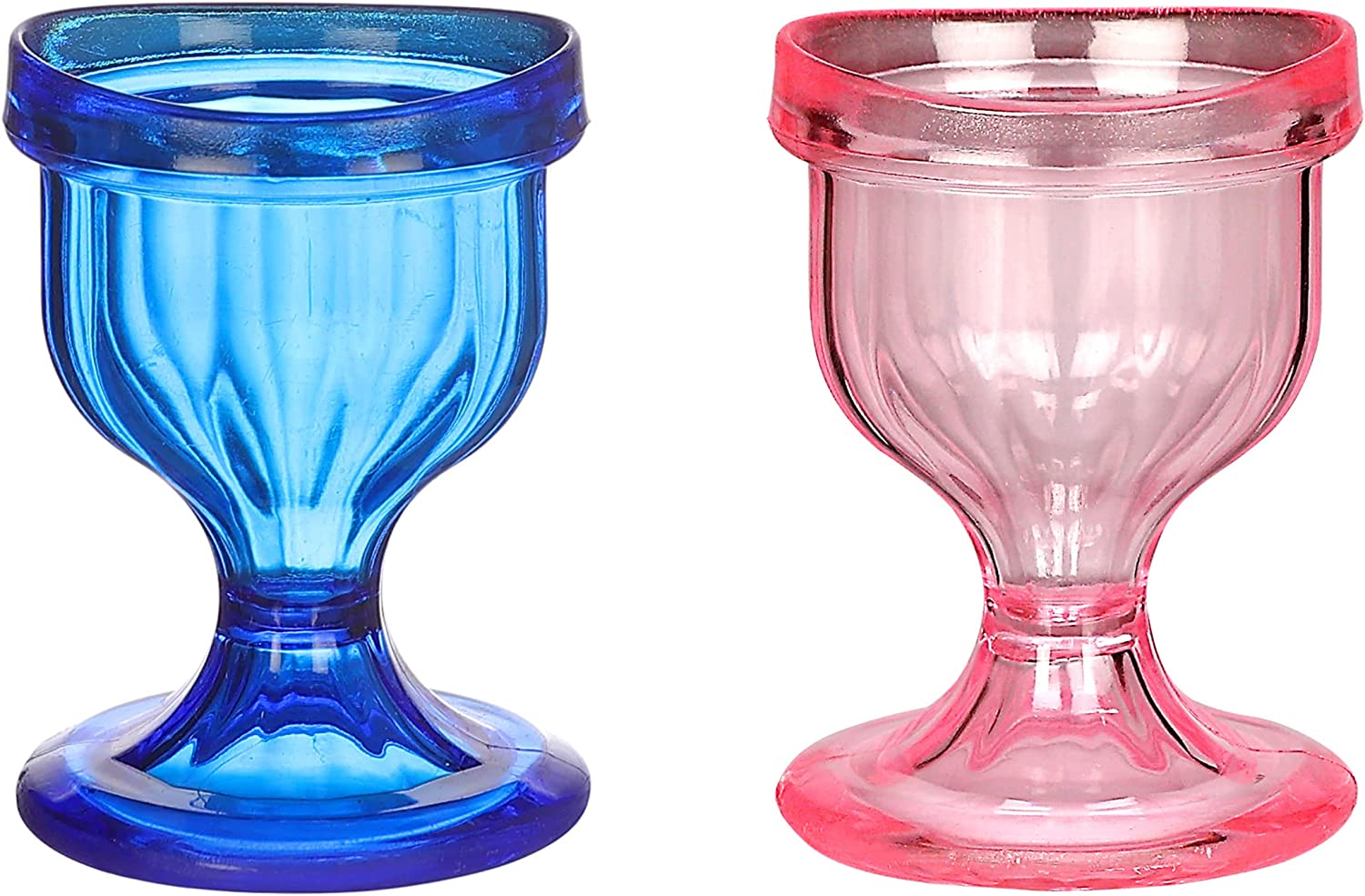 Eye Wash Cup Set of 2 for Keep Your Eyes Clean and Healthy - Pink and Blue Color