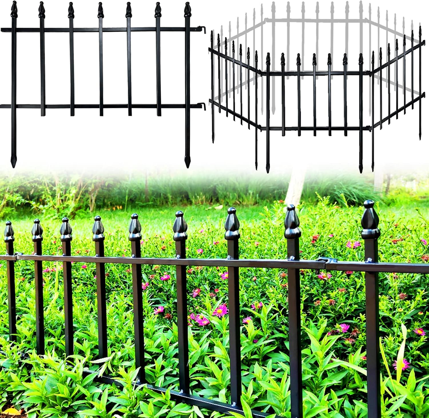 Metal Decorative Garden Fence 22