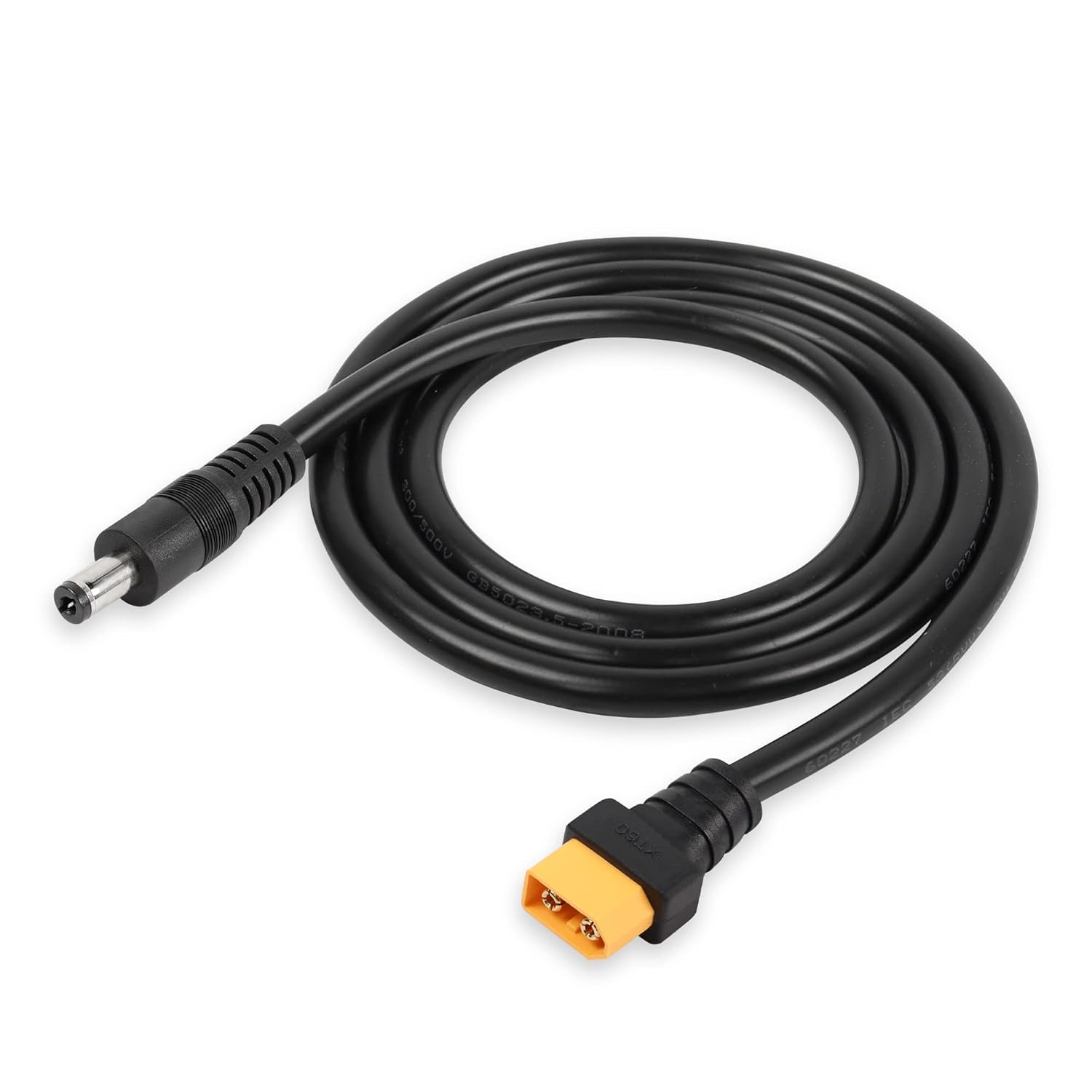 XT60 to DC5521 Power Cable, XT-60 Male to DC 5.5Mm X 2.1Mm Male Adapter Cord for FPV Goggles,Etc. 1M