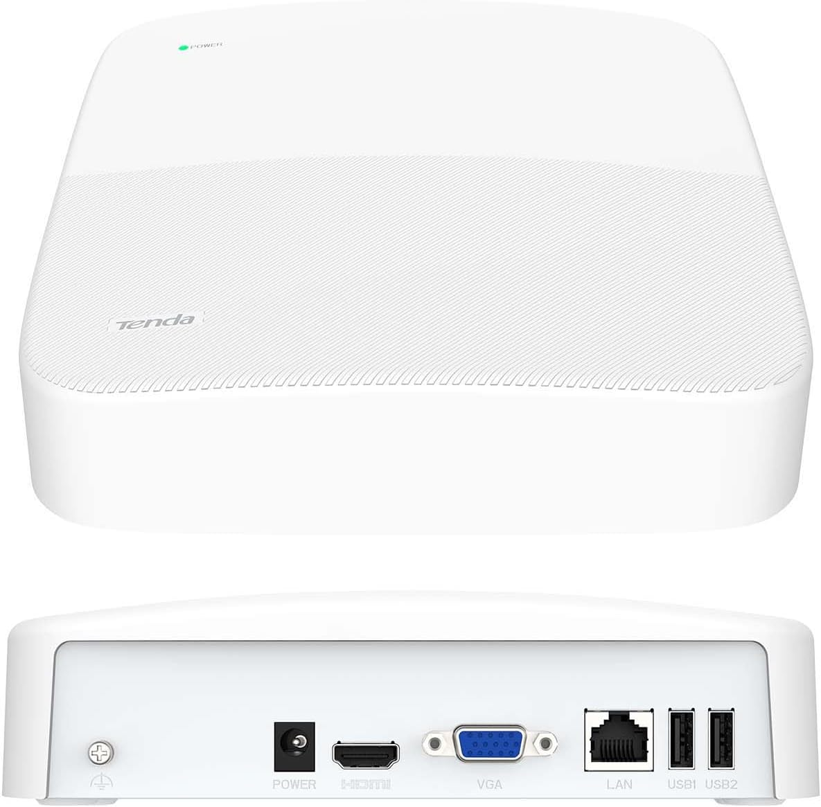 NVR 8 Canali - Videoregistratore Di Sorveglianza, Supporto Telecamera 8MP/6MP/5MP/4MP/3MP/1080P/720P/D1, H.265+, Hdd(Fino a 10Tb)/Cloud Storage, Switch Poe/Non Poe Collegabile, N3L-8H