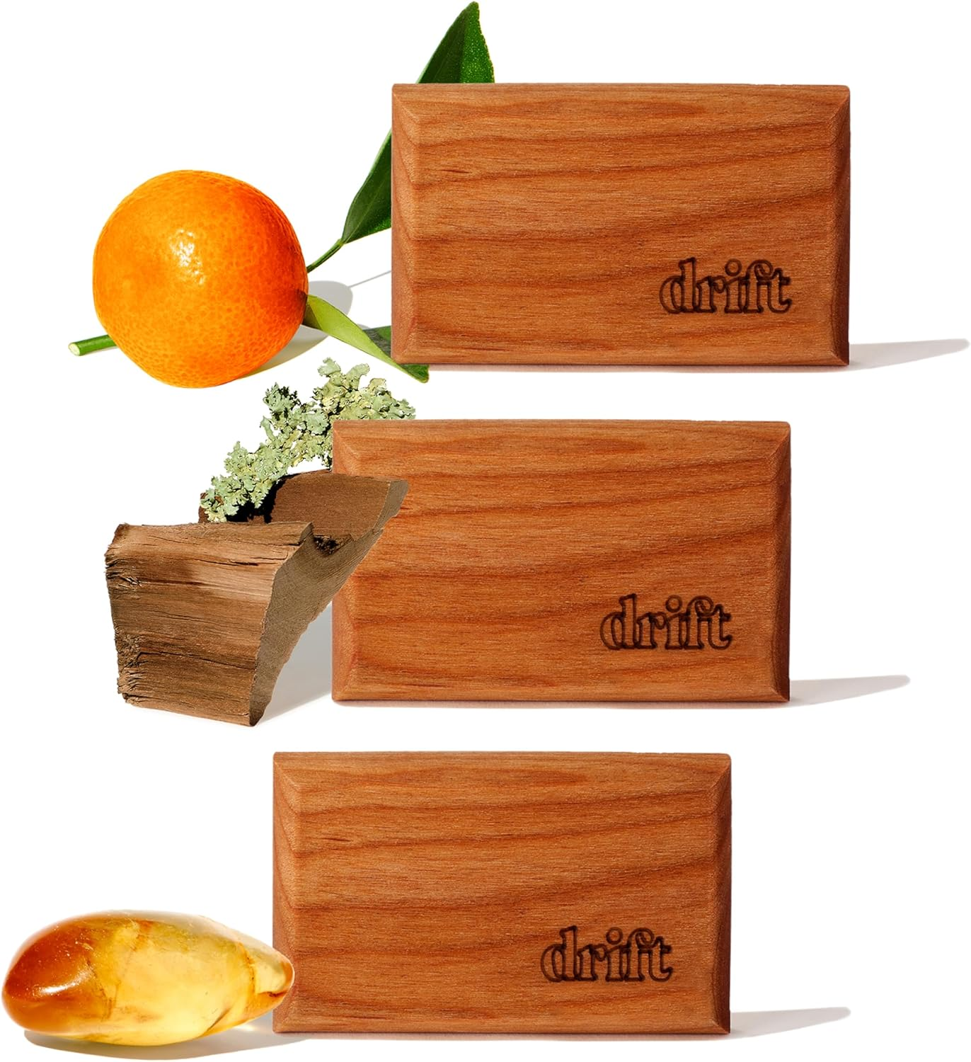 Drift Car Air Freshener - Wood Air Freshener - Car Odor Eliminator - Teak Sce... - Picture 2 of 14