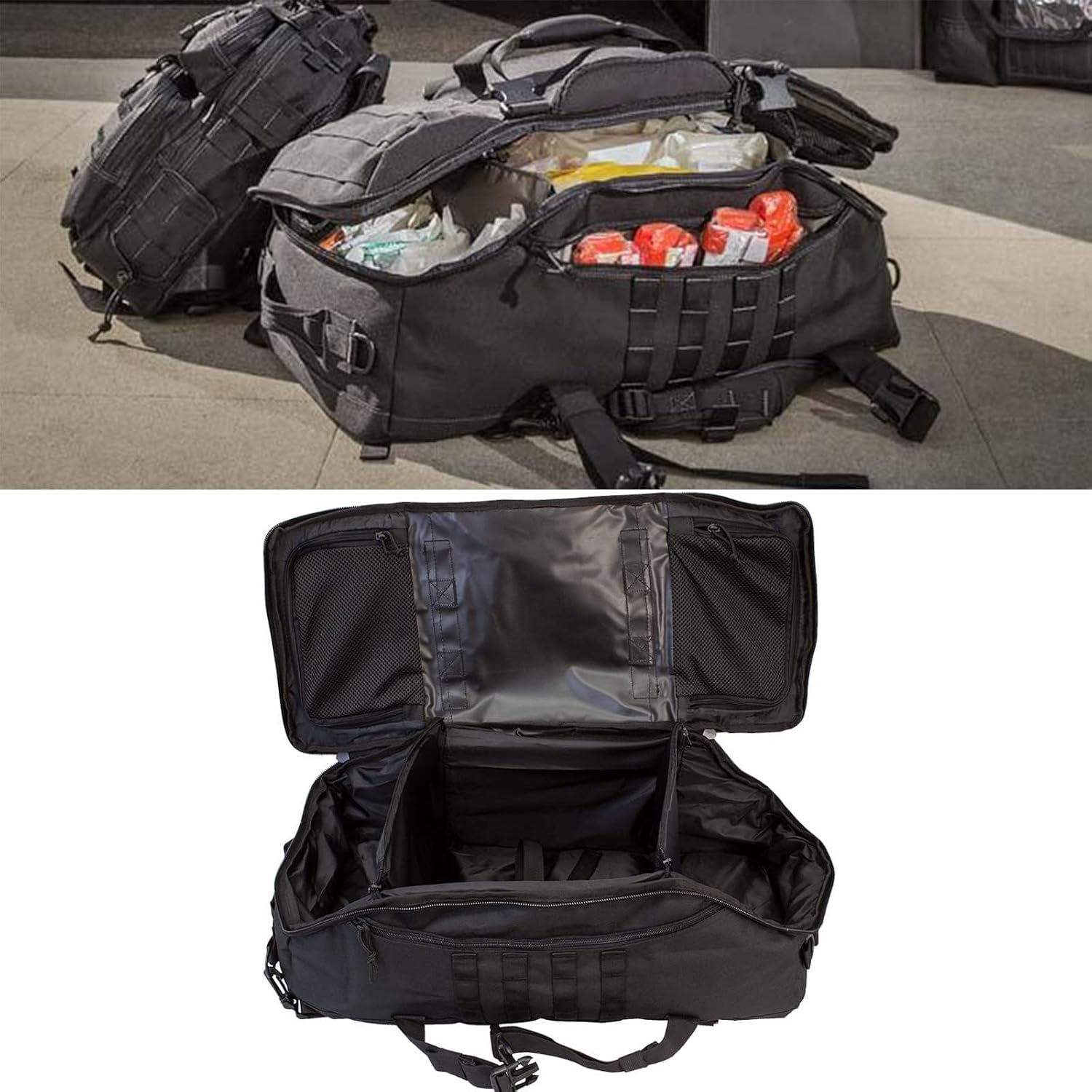Miramrax Travel Duffle Bag Backpack for Men - Large Tactical Bags Weekender G... - Picture 12 of 17