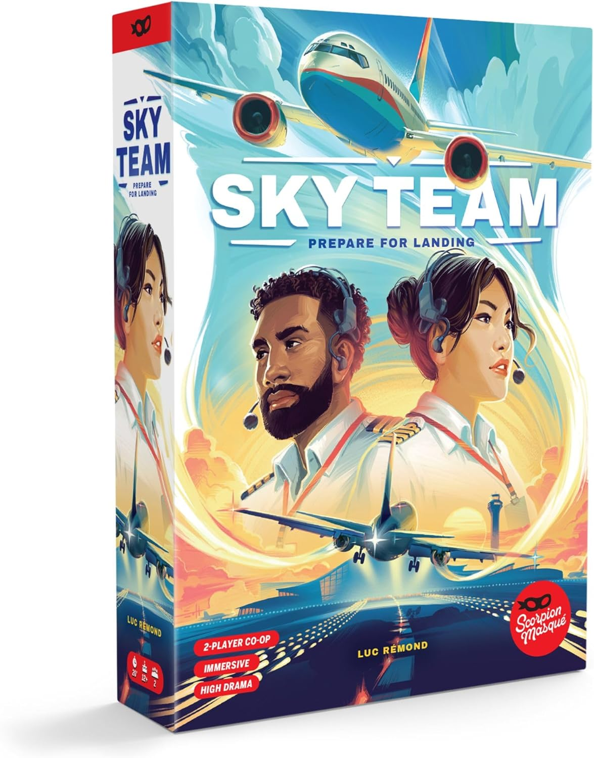 Scorpion Masque Prepare for Landing Sky Team Board Game