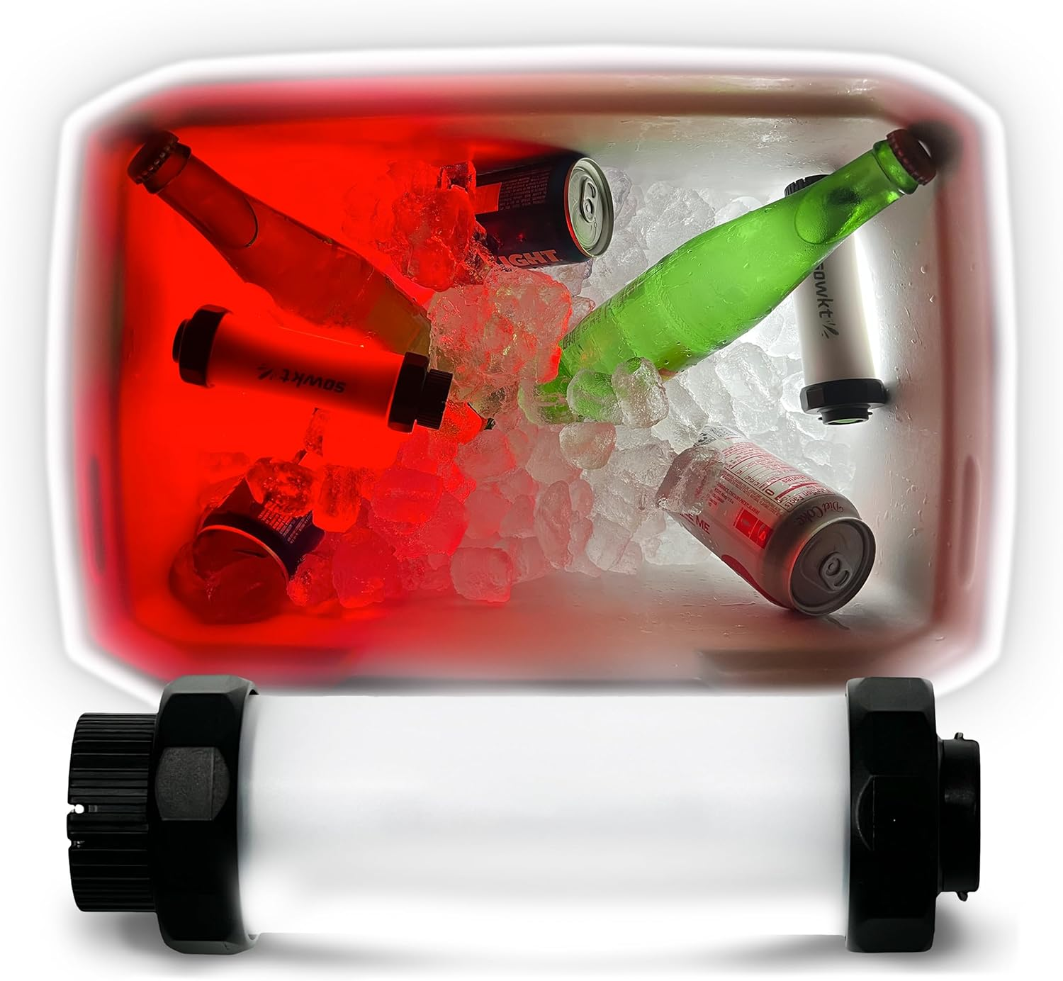® Waterproof Cooler Light - 55 Hours of Light on One Charge Rechargeable LED Light - Cooler Accessories Compatible with YETI, RTIC, ORCA, and More! Great for Camping, Fishing, Parties & Hunting!