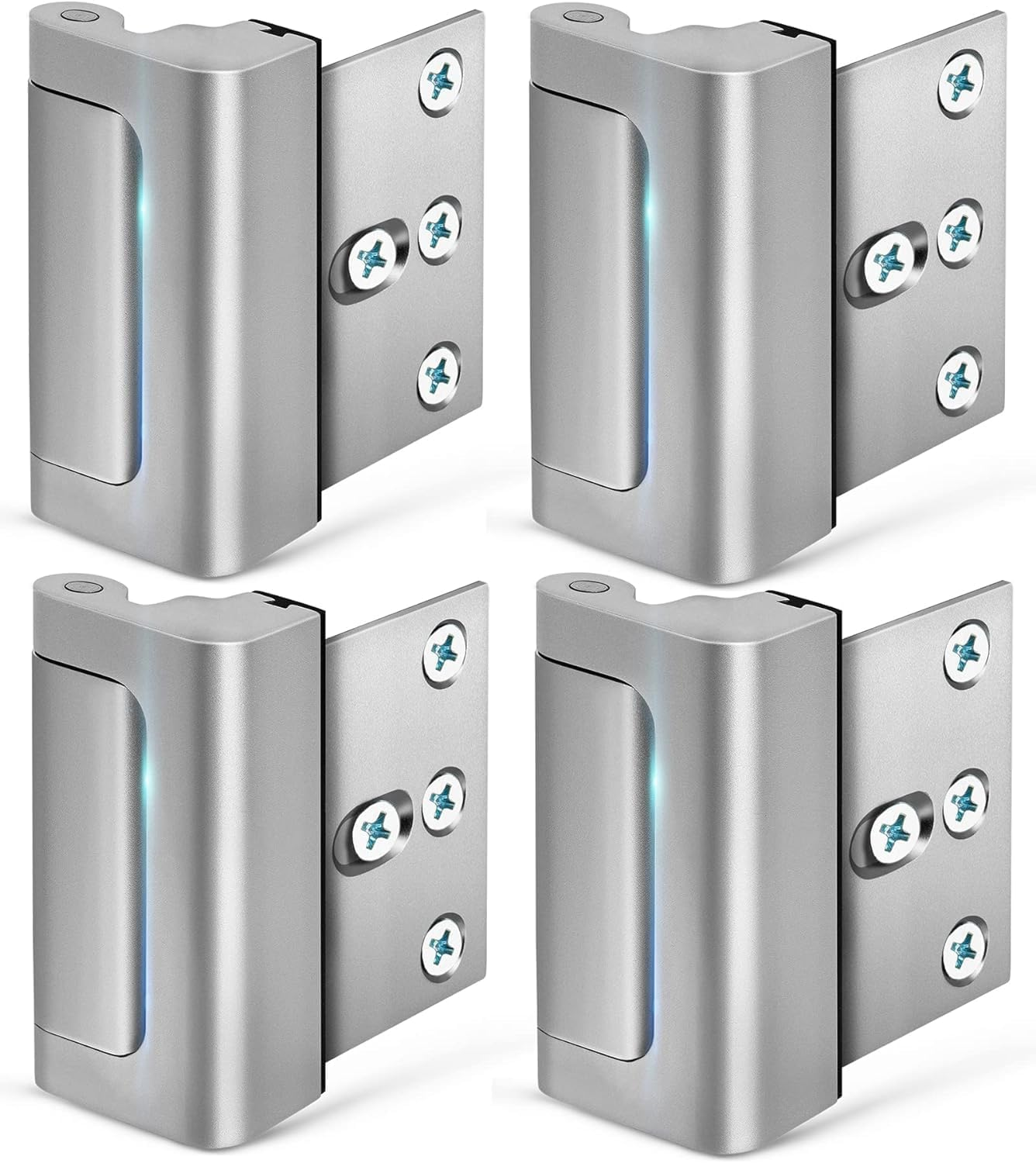 Top Lock for Front Door Child Proof Door Lock Door Safety Lock Latch 4 Pack