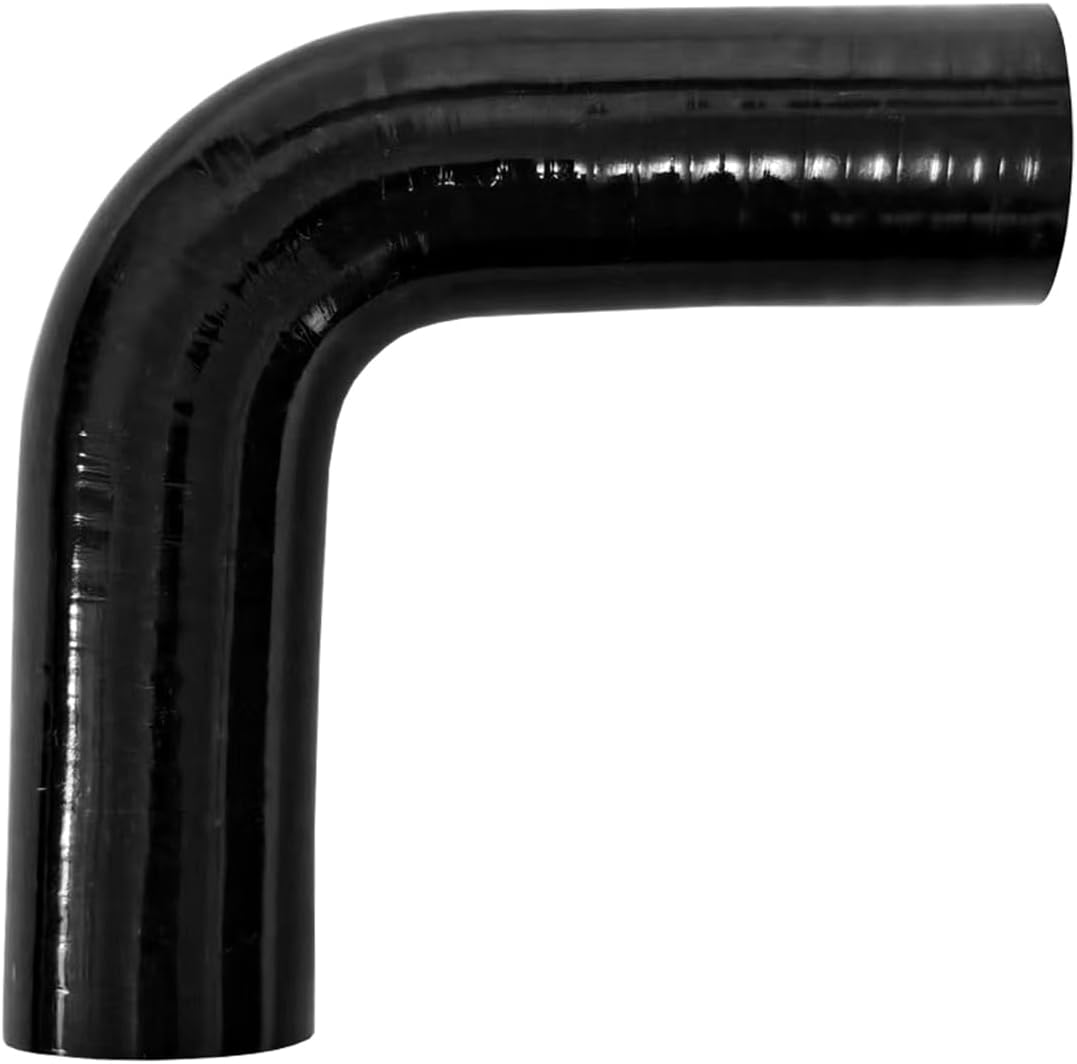 ID 1.5 Inch (38Mm) 90 Degree Silicone Elbow Coupler Hose, Leg Length 4