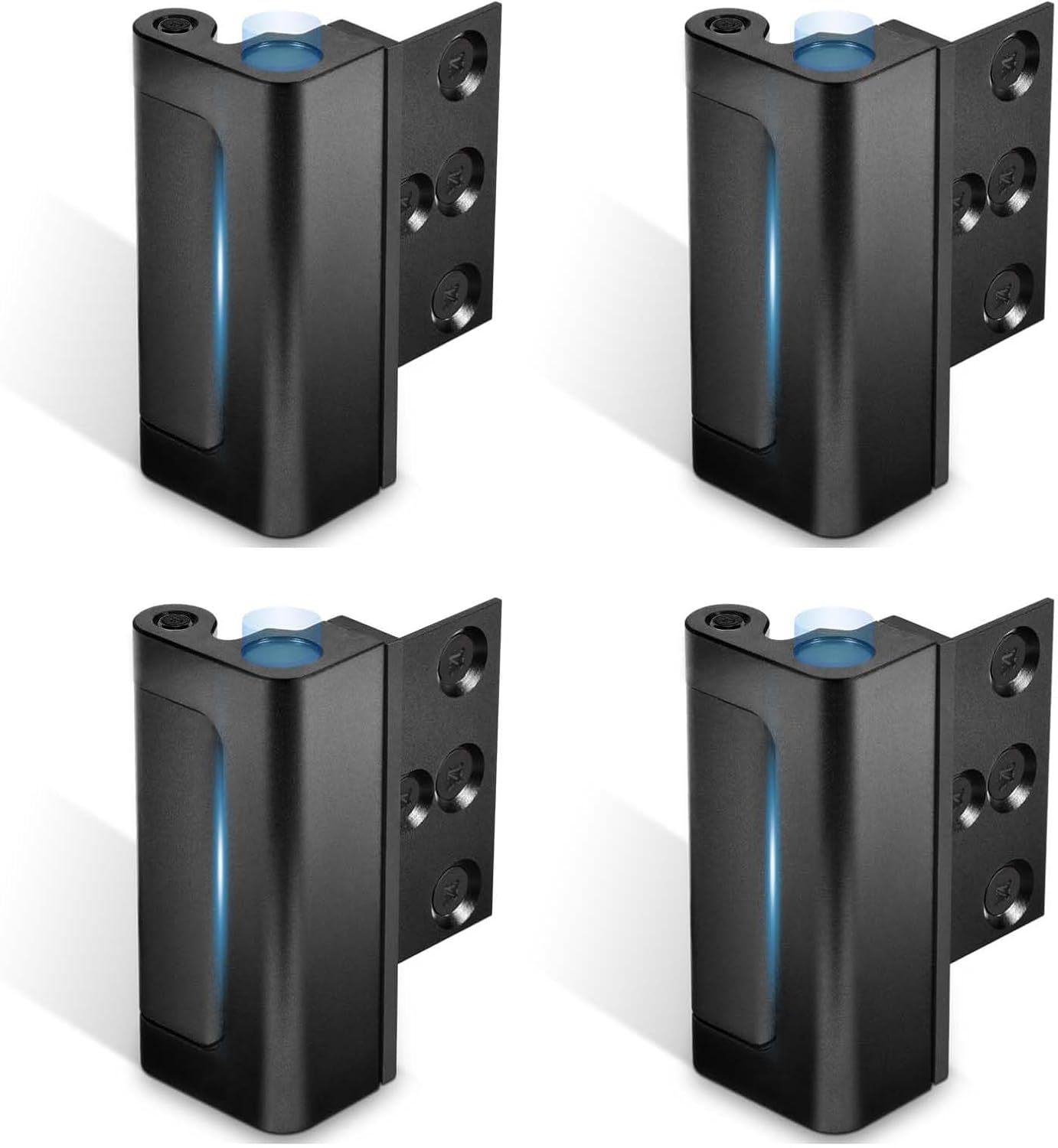 4Pack Door Reinforcement Lock Home Security, Childproof Safety
