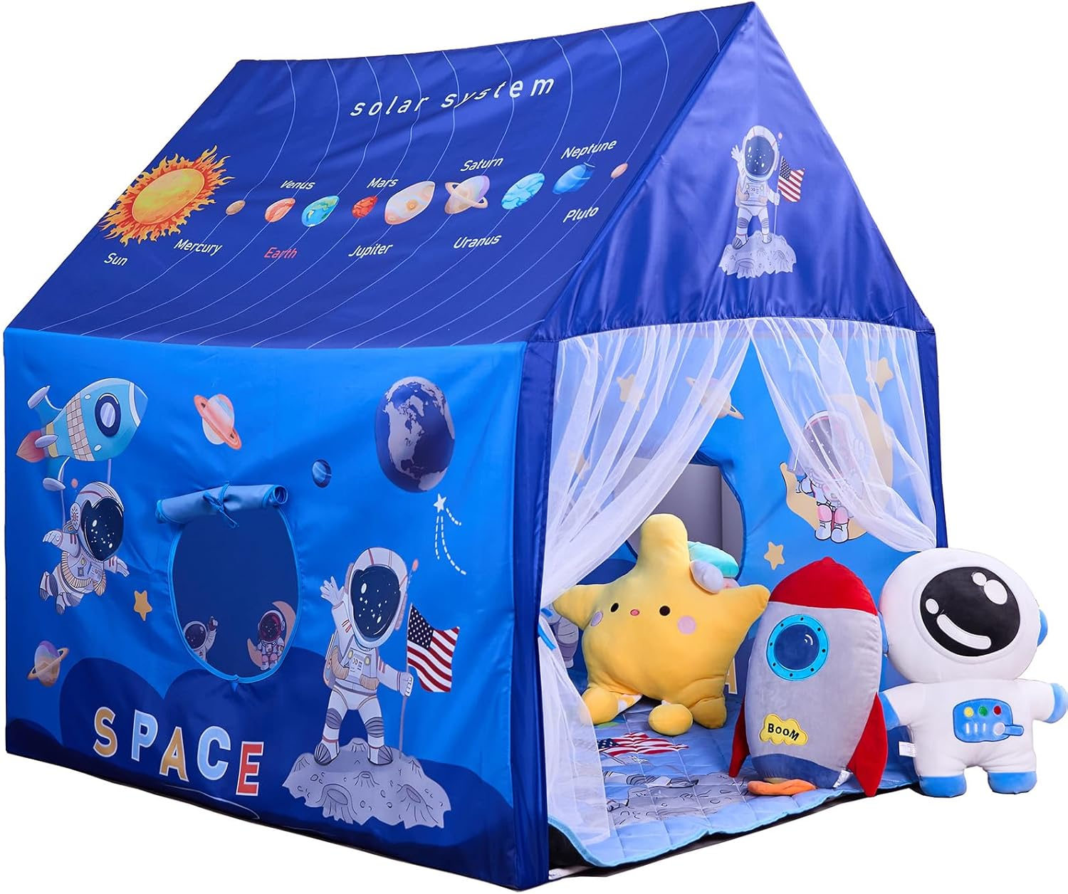 Tienda De Campaña Infantil Pitstop – Carpa Pop-up Con Pista De Carreras, Fácil De Montar Y Guardar, Ideal Para Juegos De Rol +3 Años