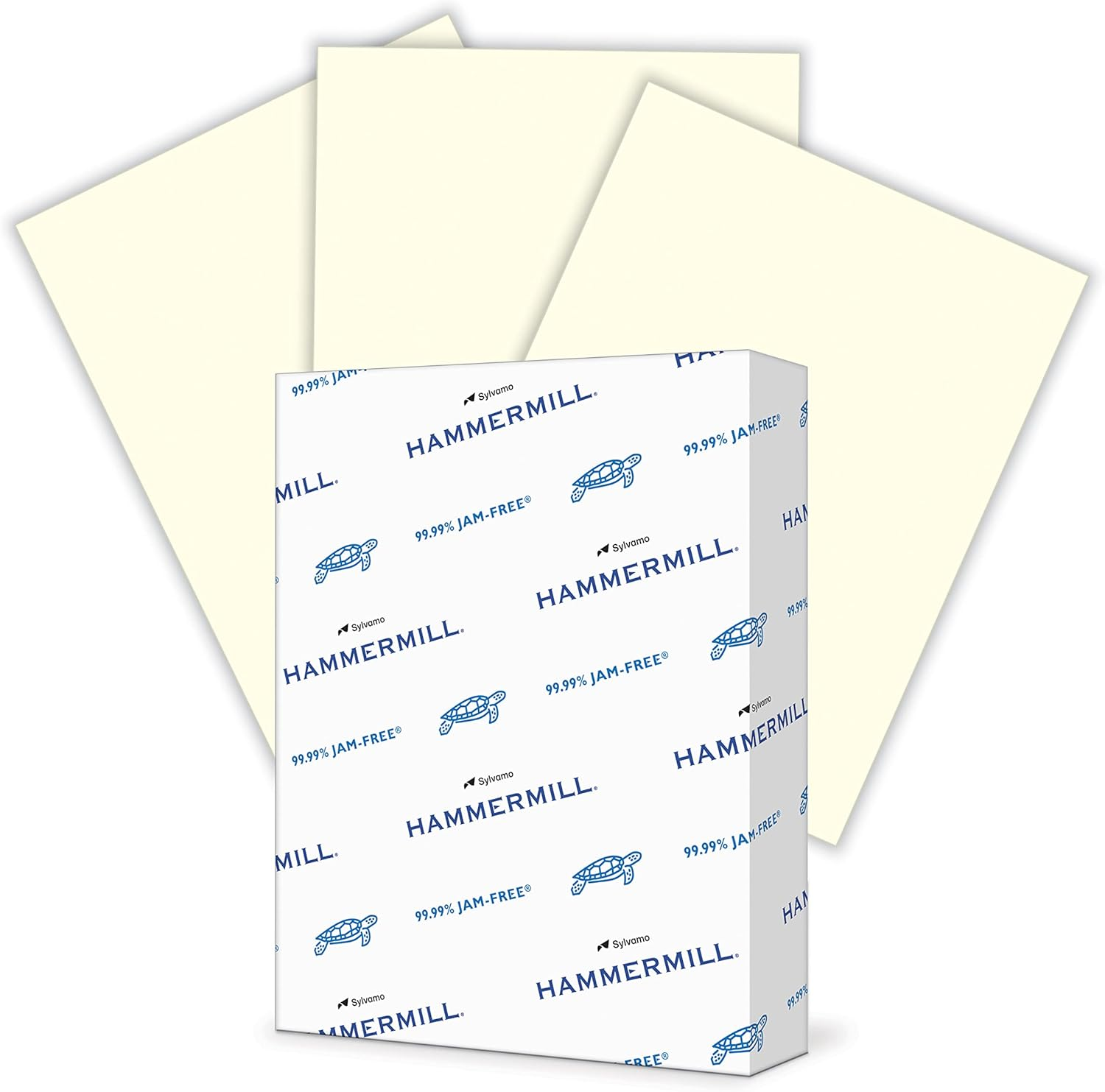 Hammermill Colored Paper, 20 Lb Cream Printer Paper, 8.5 X 11-1 Ream (500 Sheets) - Made in the USA, Pastel Paper, 168030R