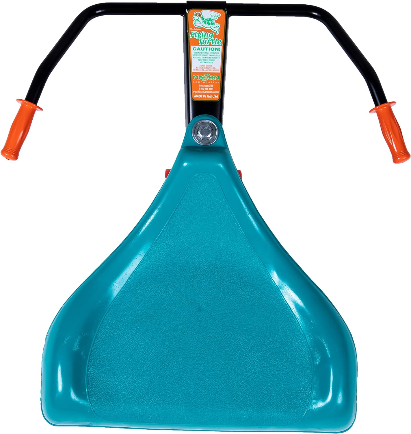 The Original Flying Turtle Sit Skate, Kid Powered, No Motor, Pedals, Batteries, Power by Zig Zag Motion, Promotes Active Play in or Outdoors, Non-Marring Skate Wheels