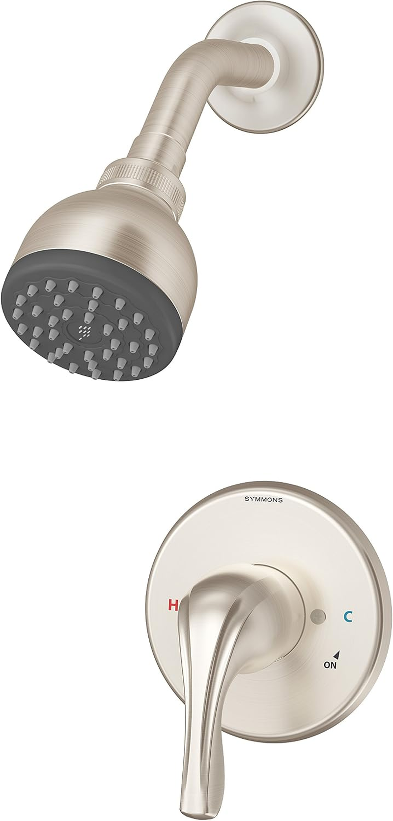 9601-PLR-TRM-STN Origins 1-Handle Shower Faucet Trim, Satin Nickel