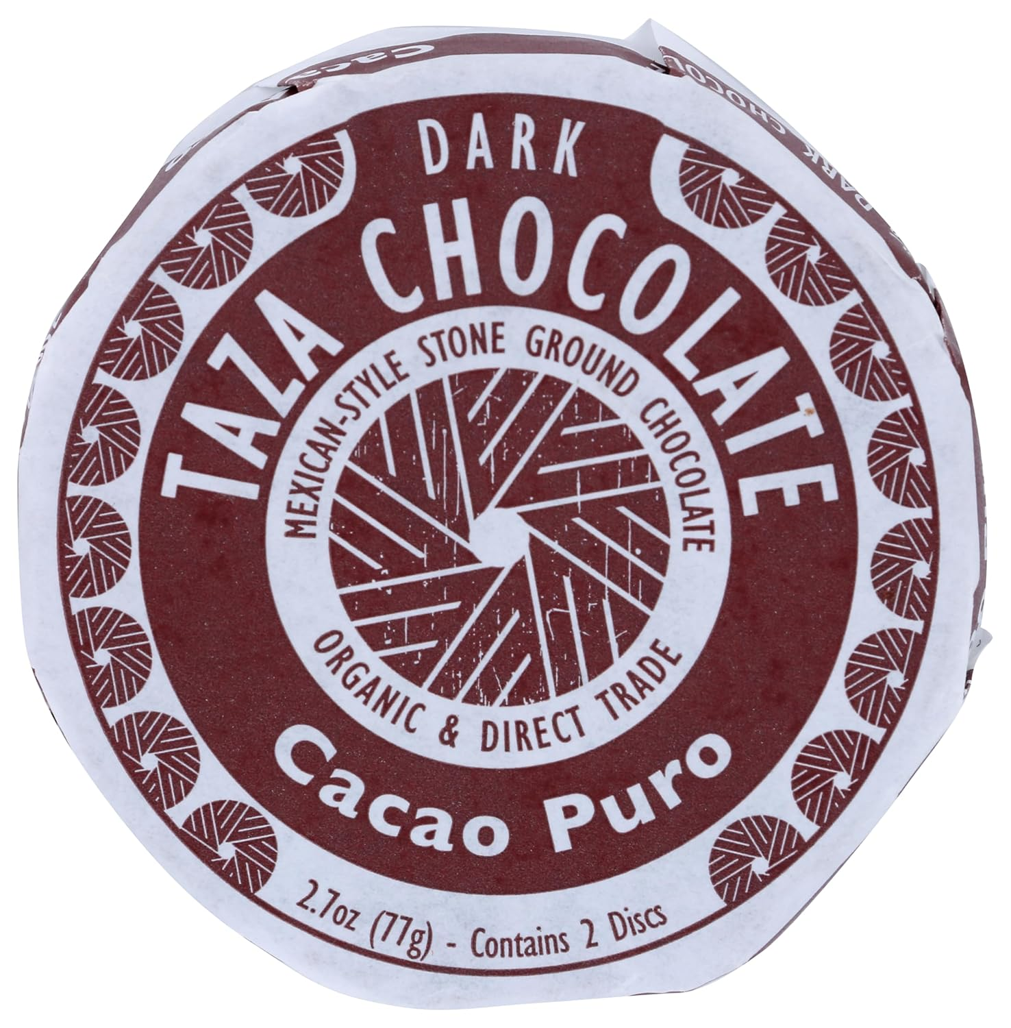 Organic Mexicano Disc 70% Dark Chocolate, Cacao Puro, 2.7 Ounce (1 Count), Vegan