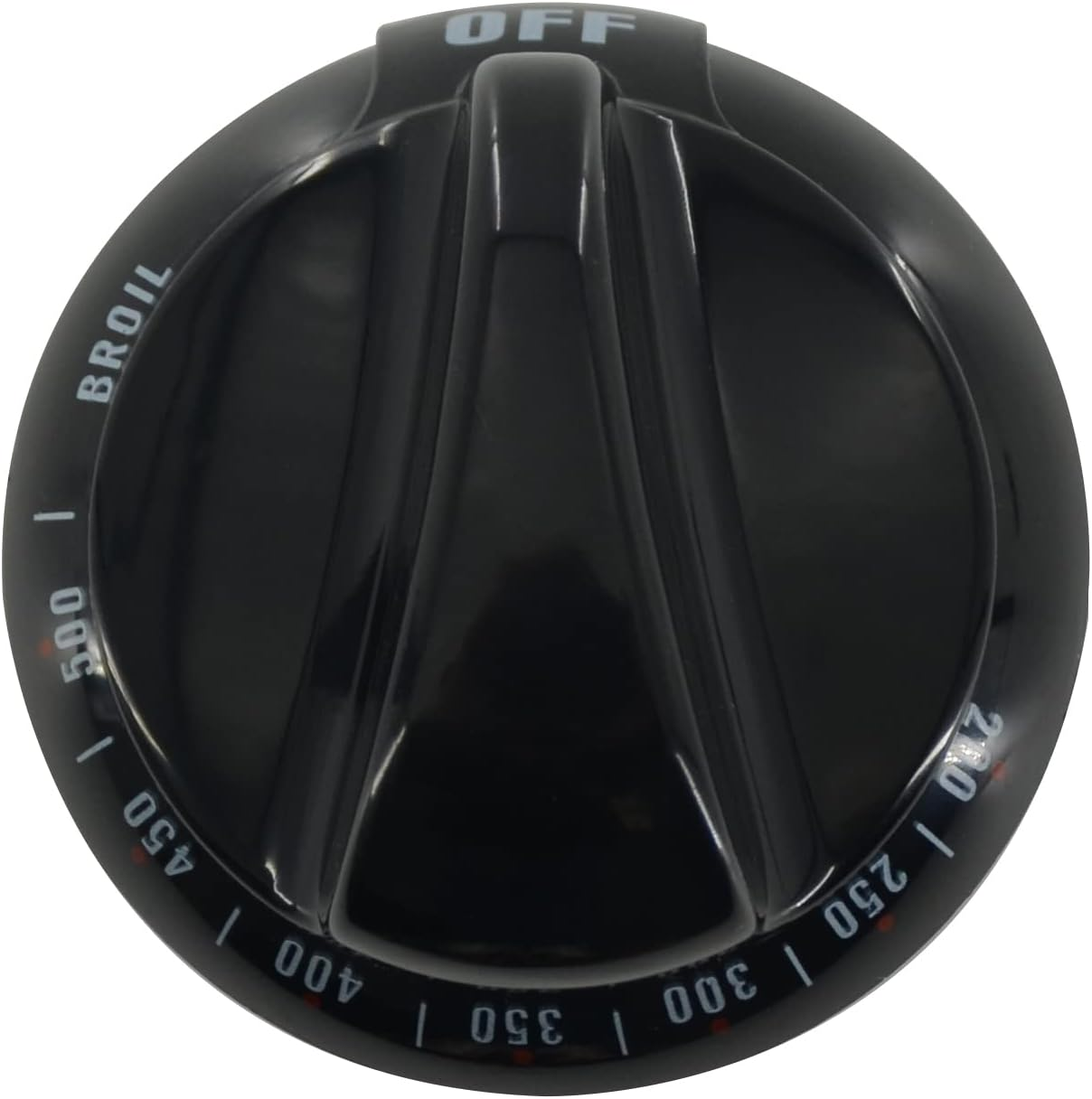 Black Thermostat Control Knob For GE & Hotpoint Range Oven 1PC Replacement New