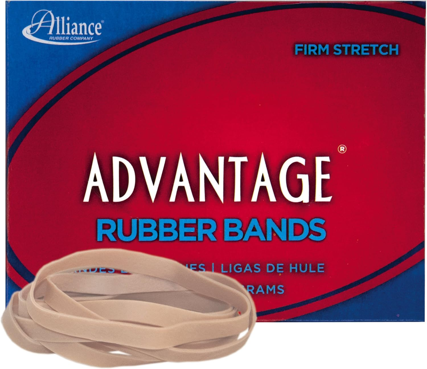 Alliance Rubber 26649 Advantage Rubber Bands Size #64, 1/4 Lb Box Contains Approx. 80 Bands (3 1/2